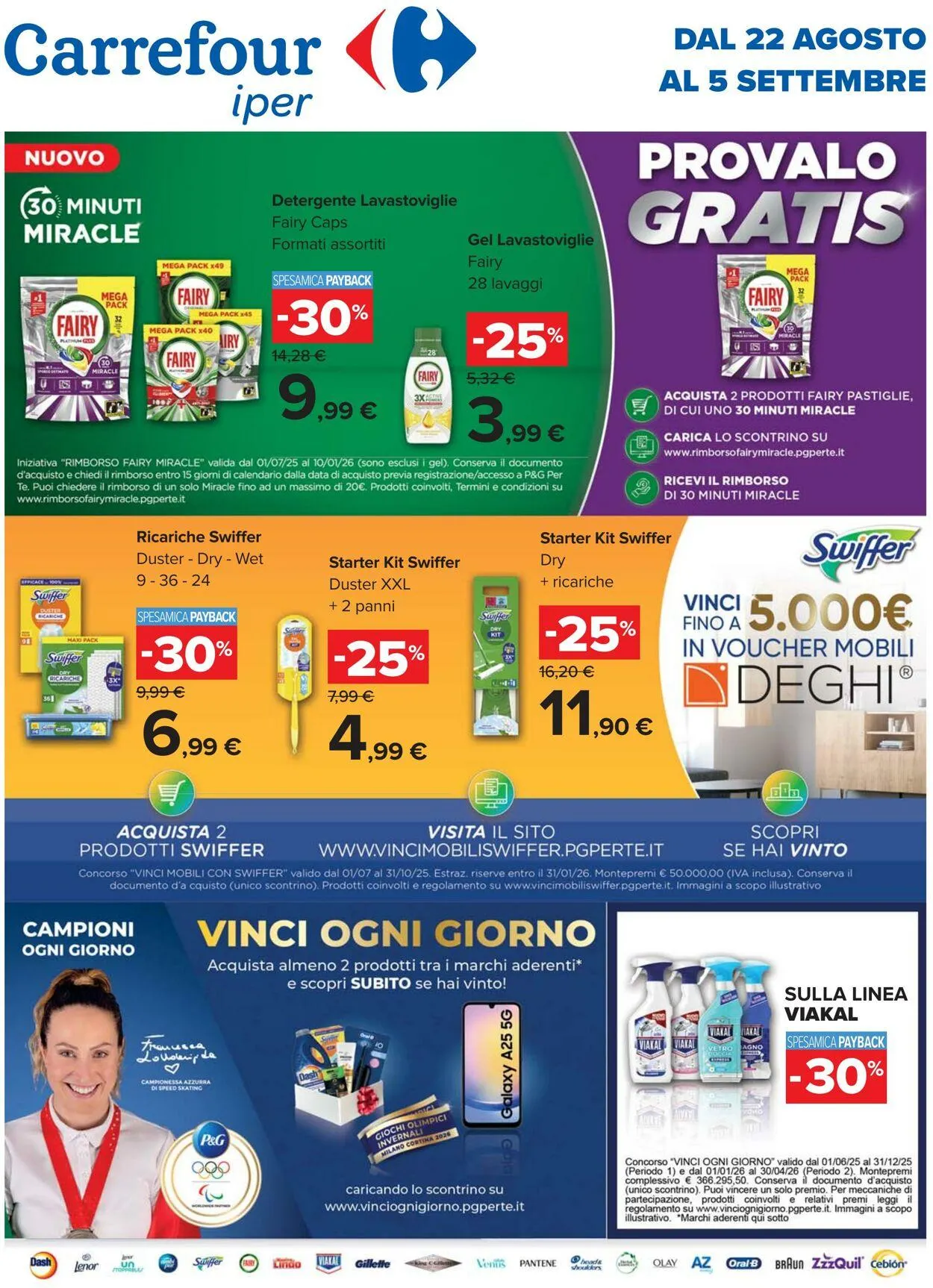 Carrefour Volantino attuale da 22 agosto a 5 settembre di 2025 - Pagina del volantino 1