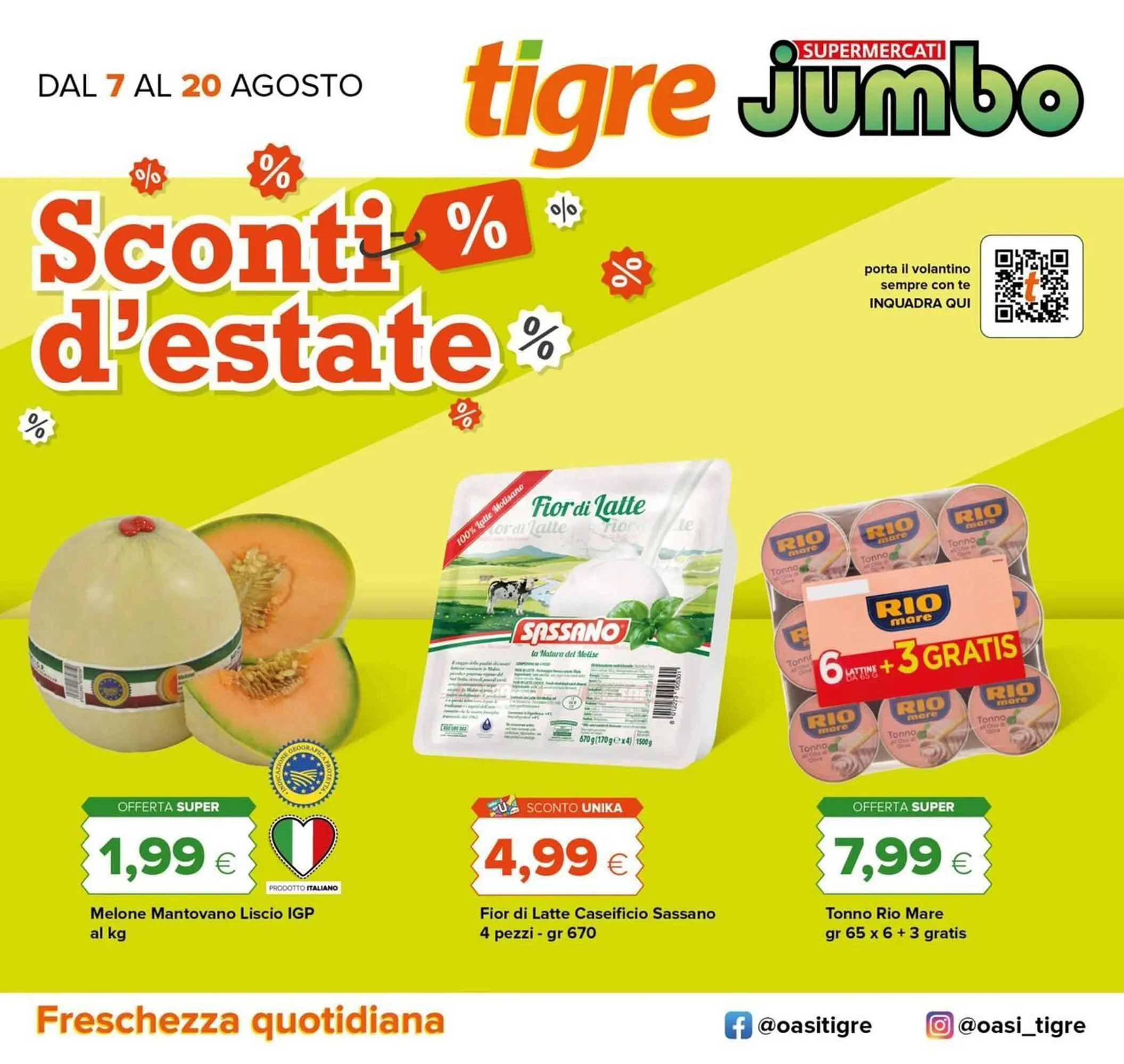 Volantino Tigre da 12 agosto a 20 agosto di 2025 - Pagina del volantino 1