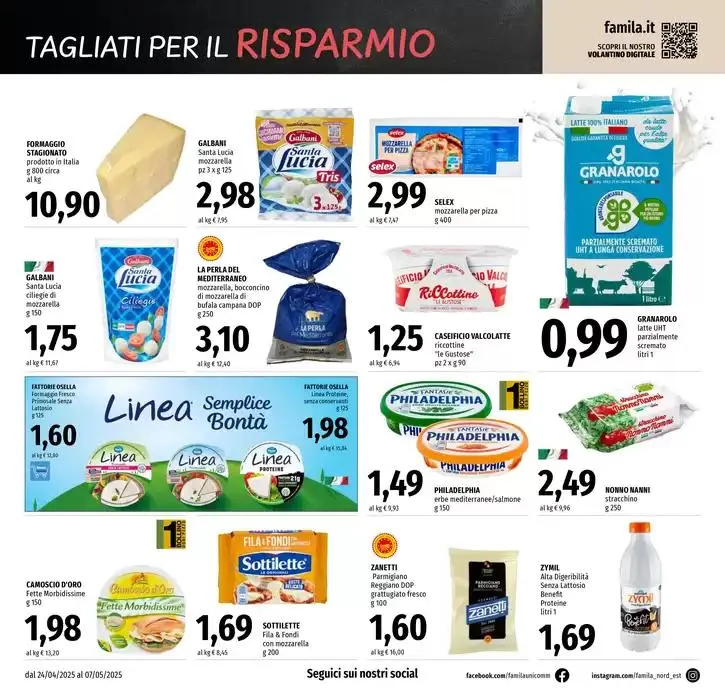 TAGLIATI PER IL RISPARMIO da 24 aprile a 7 maggio di 2025 - Pagina del volantino 8
