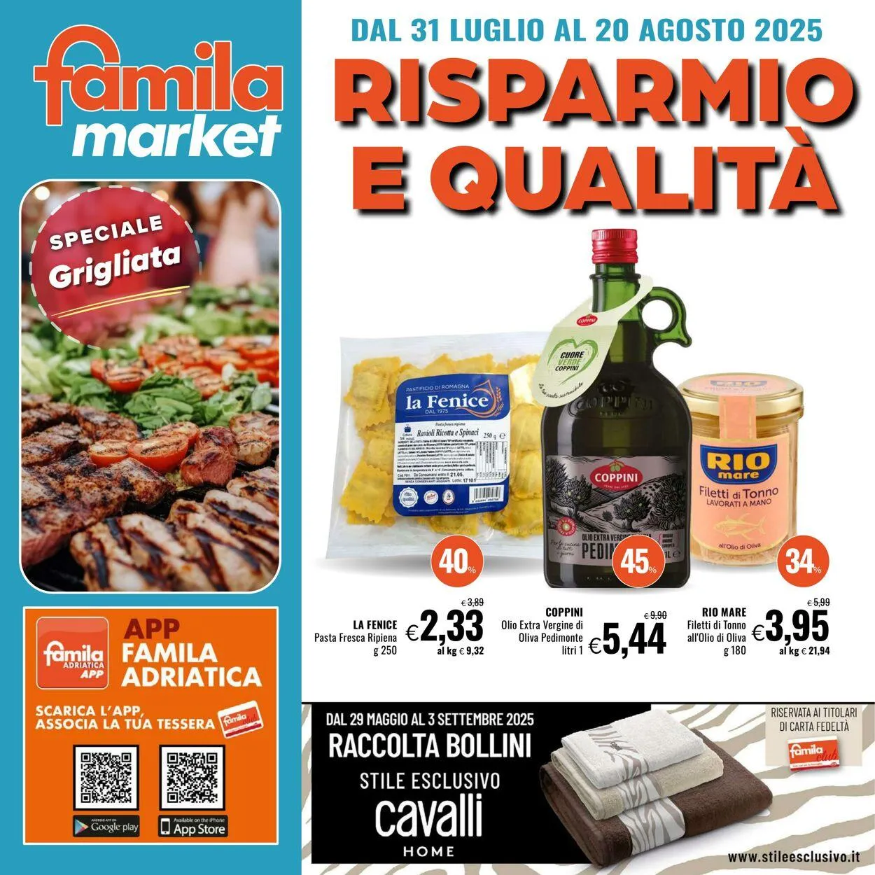 Famila Volantino attuale da 31 luglio a 20 agosto di 2025 - Pagina del volantino 1