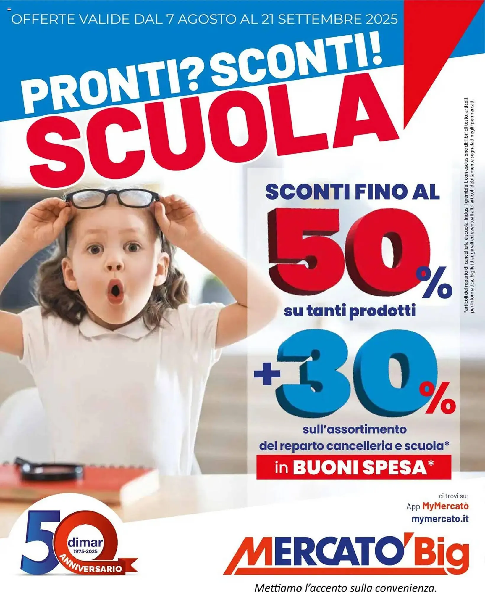 Volantino Mercatò Big da 7 agosto a 21 settembre di 2025 - Pagina del volantino 1