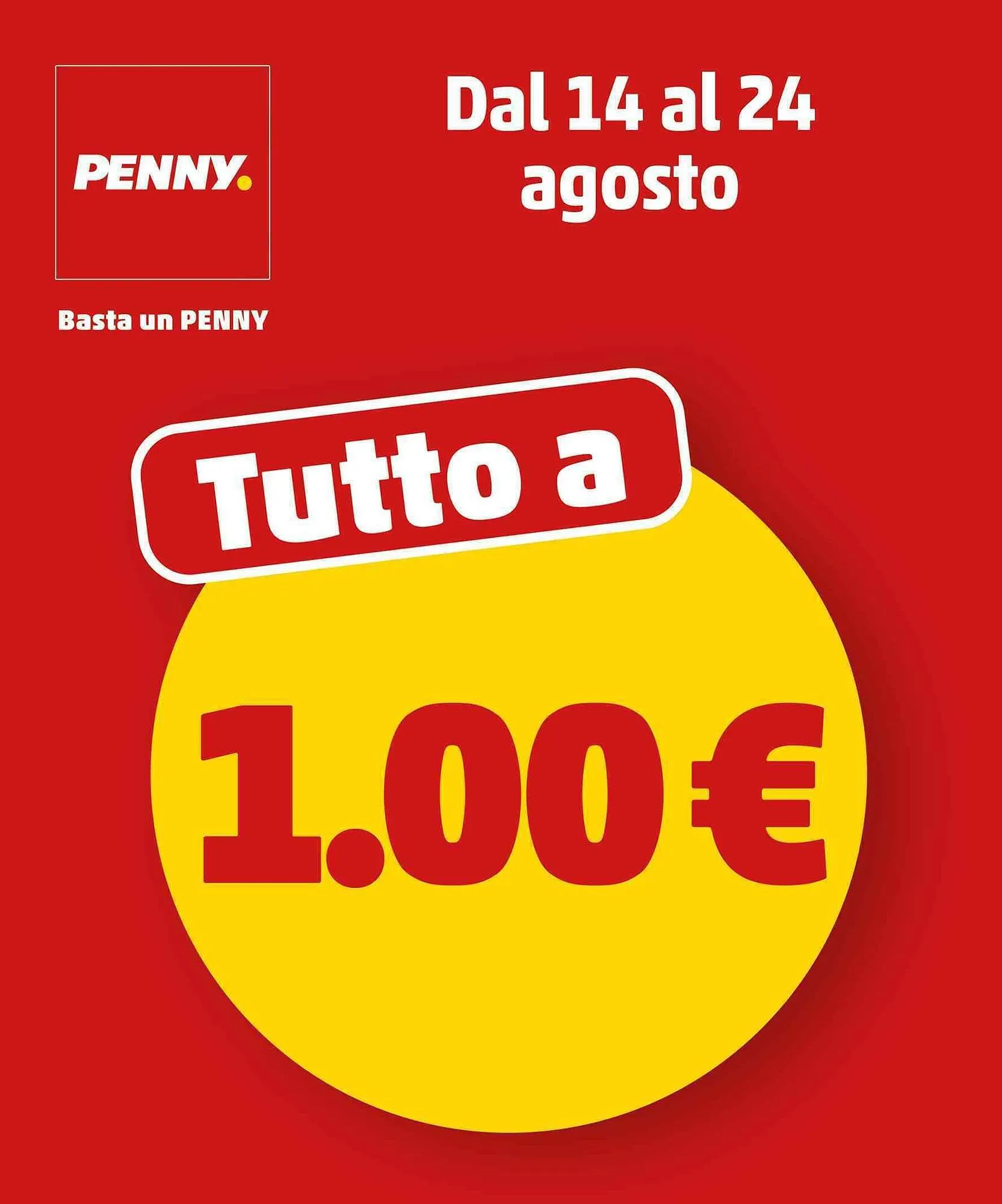 Volantino PENNY da 14 agosto a 24 agosto di 2025 - Pagina del volantino 1