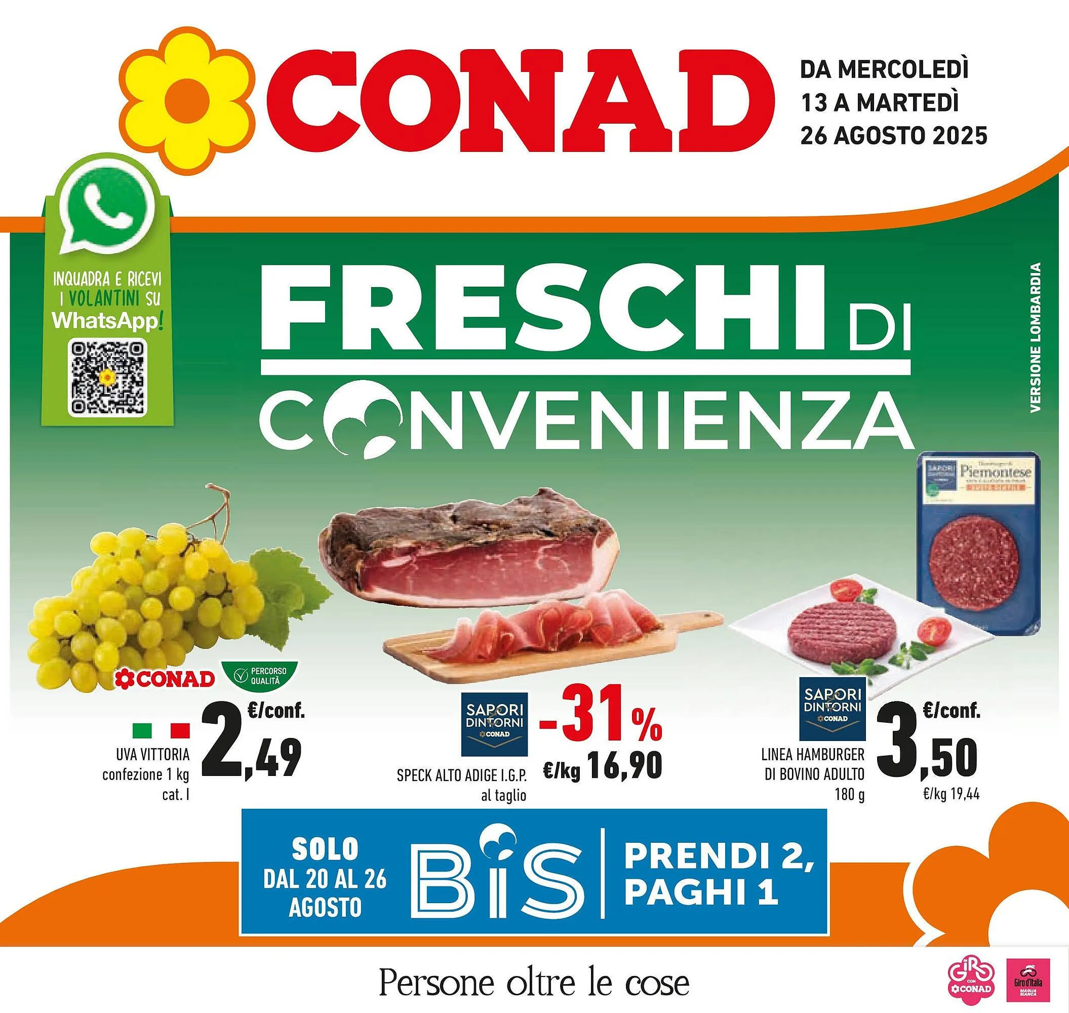Volantino Conad da 12 agosto a 26 agosto di 2025 - Pagina del volantino 1