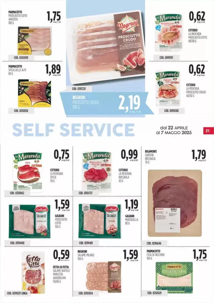 Offerte Carico Cash & Carry da 22 aprile a 7 maggio di 2025 - Pagina del volantino 21