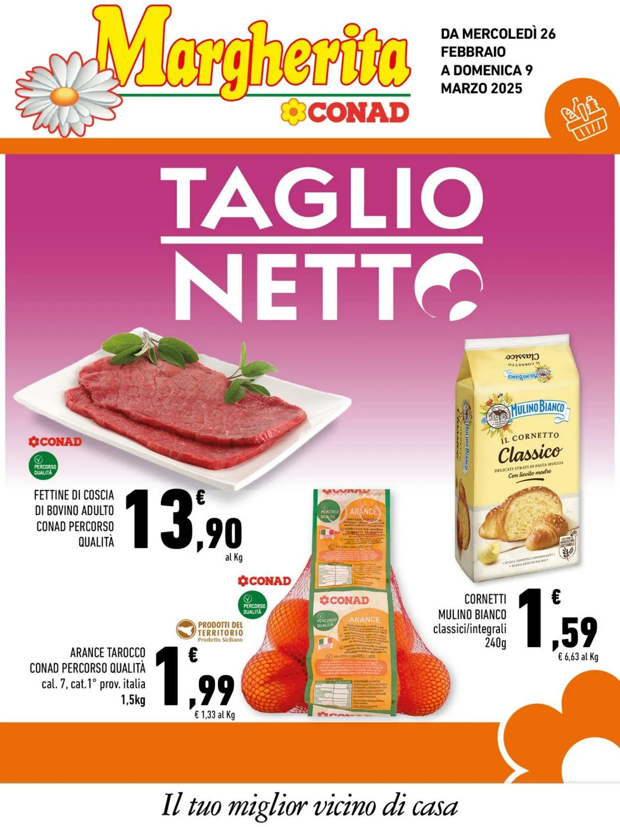 Conad - Margherita - Palermo Volantino attuale da 26 febbraio a 9 febbraio di 2026 - Pagina del volantino 1