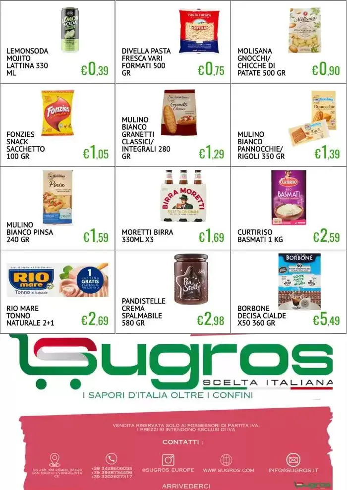 I sapori d'italia oltre i confini da 20 aprile a 10 maggio di 2025 - Pagina del volantino 32