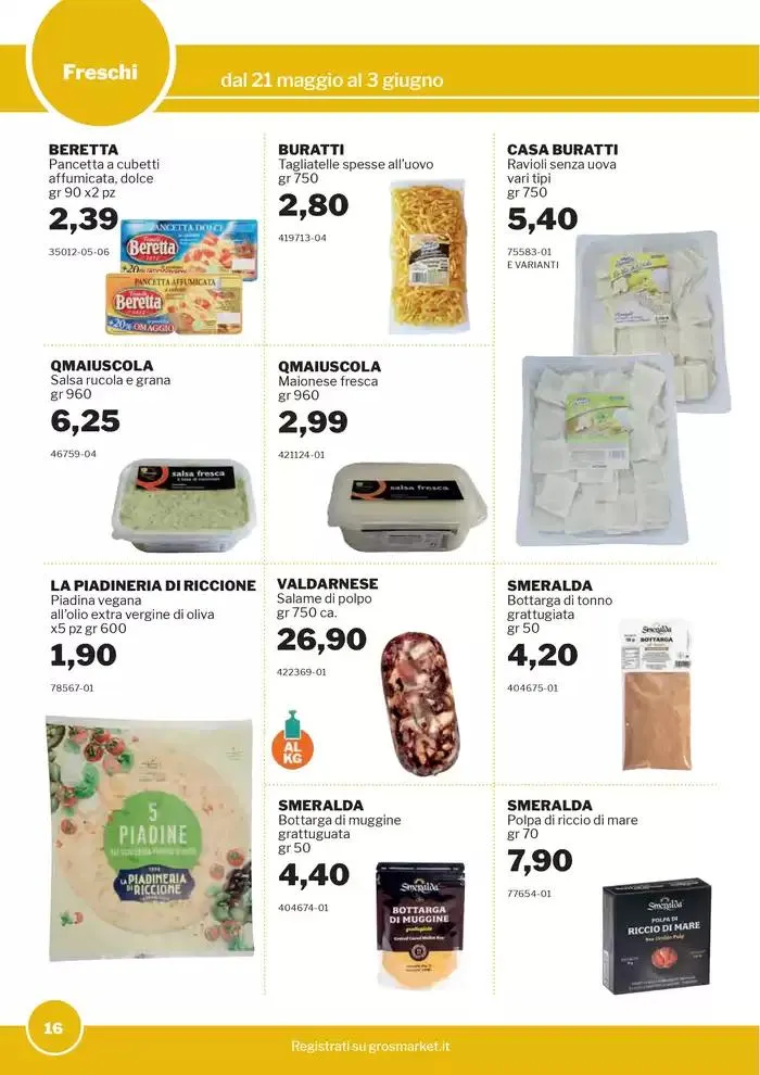Prormozioni da 21 maggio a 3 giugno di 2025 - Pagina del volantino 16