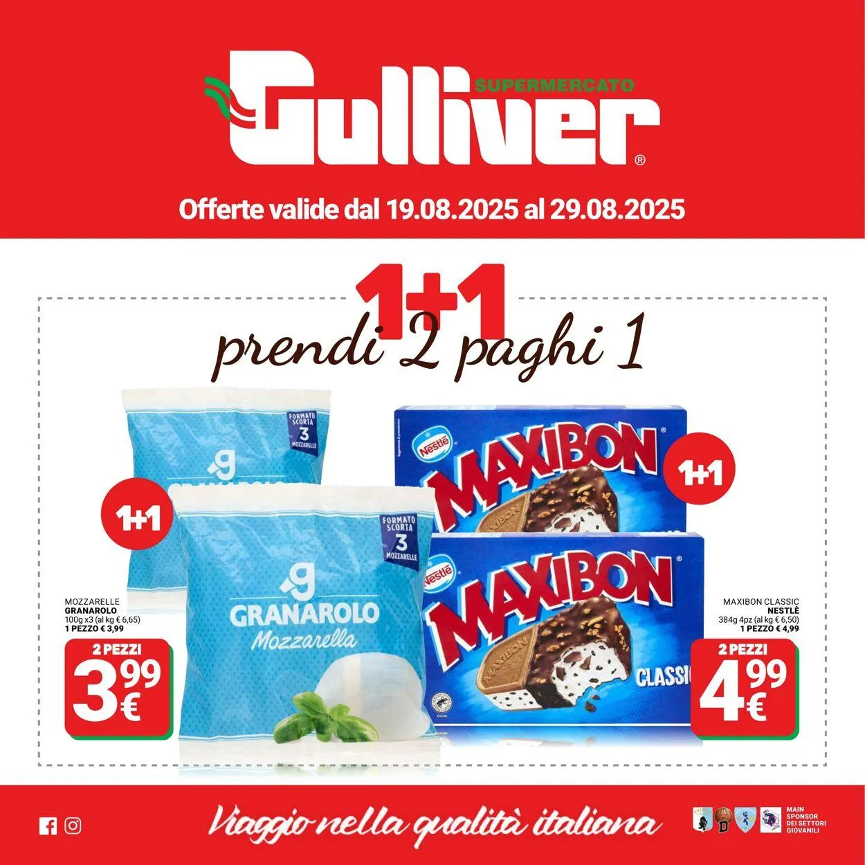 Gulliver Volantino attuale da 19 agosto a 29 agosto di 2025 - Pagina del volantino 1