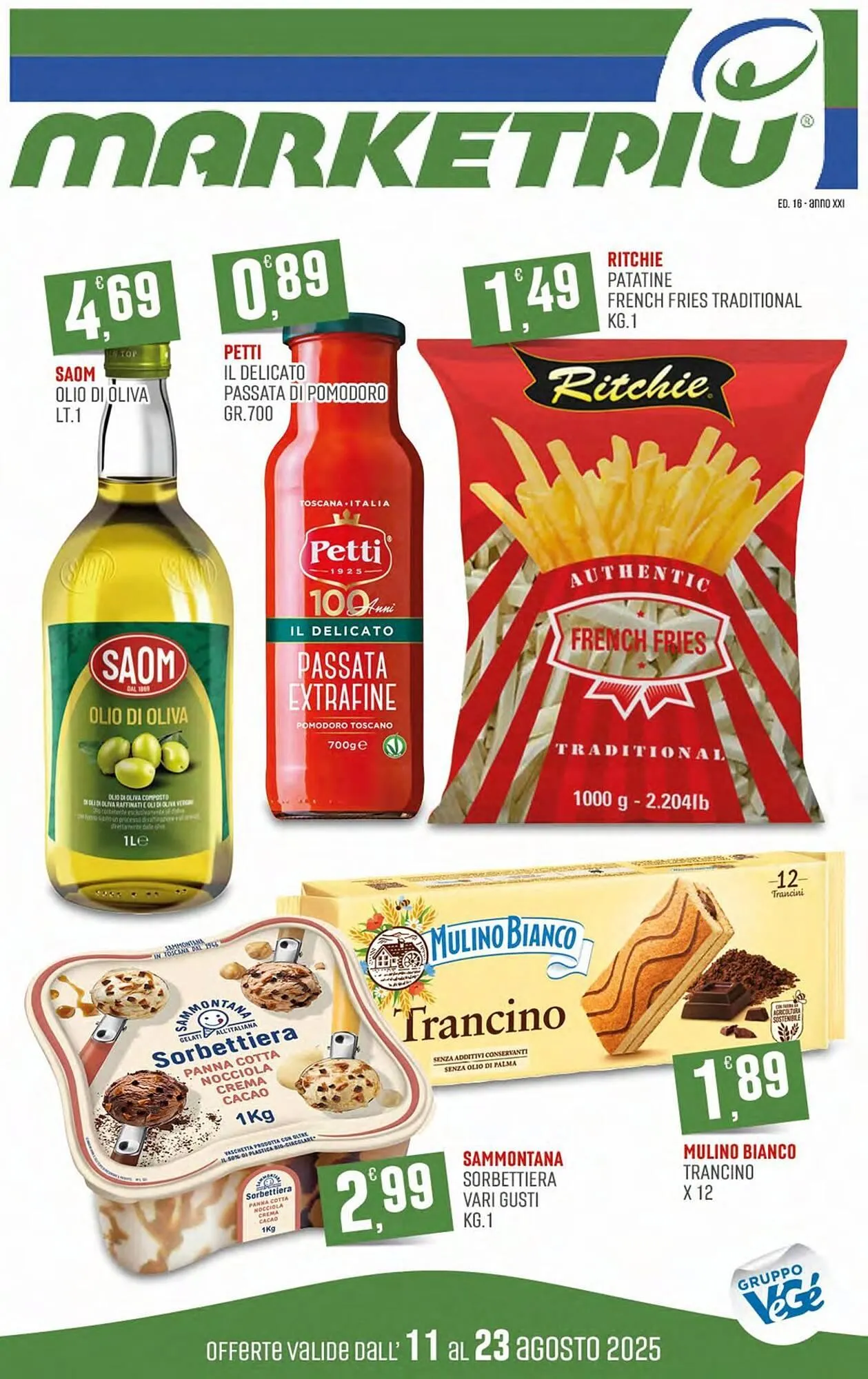 Volantino Marketpiù da 11 agosto a 23 agosto di 2025 - Pagina del volantino 1