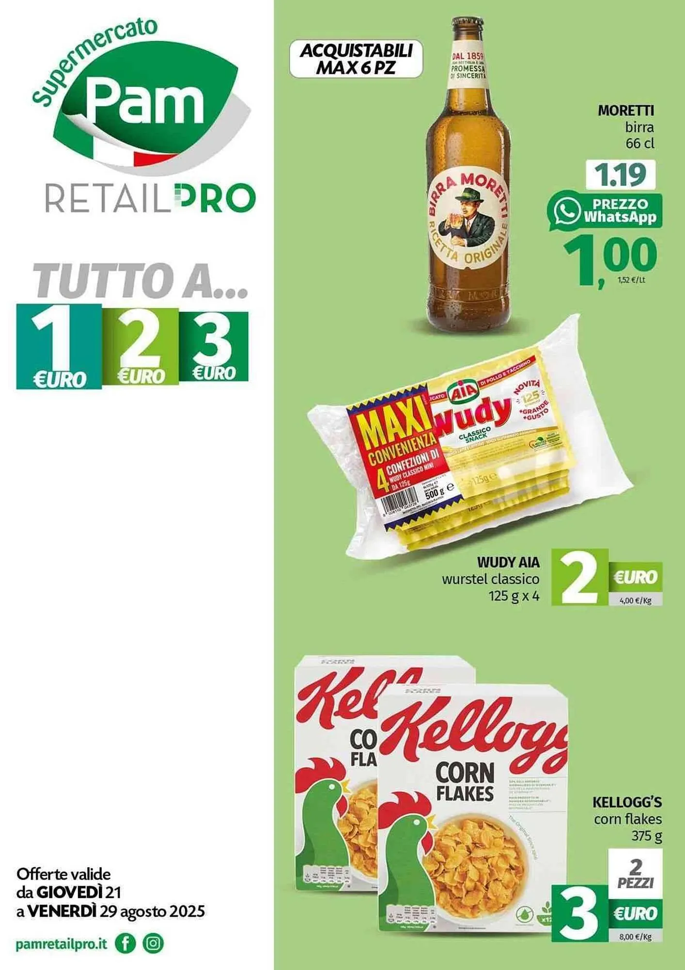 Volantino Pam da 22 agosto a 29 agosto di 2025 - Pagina del volantino 1