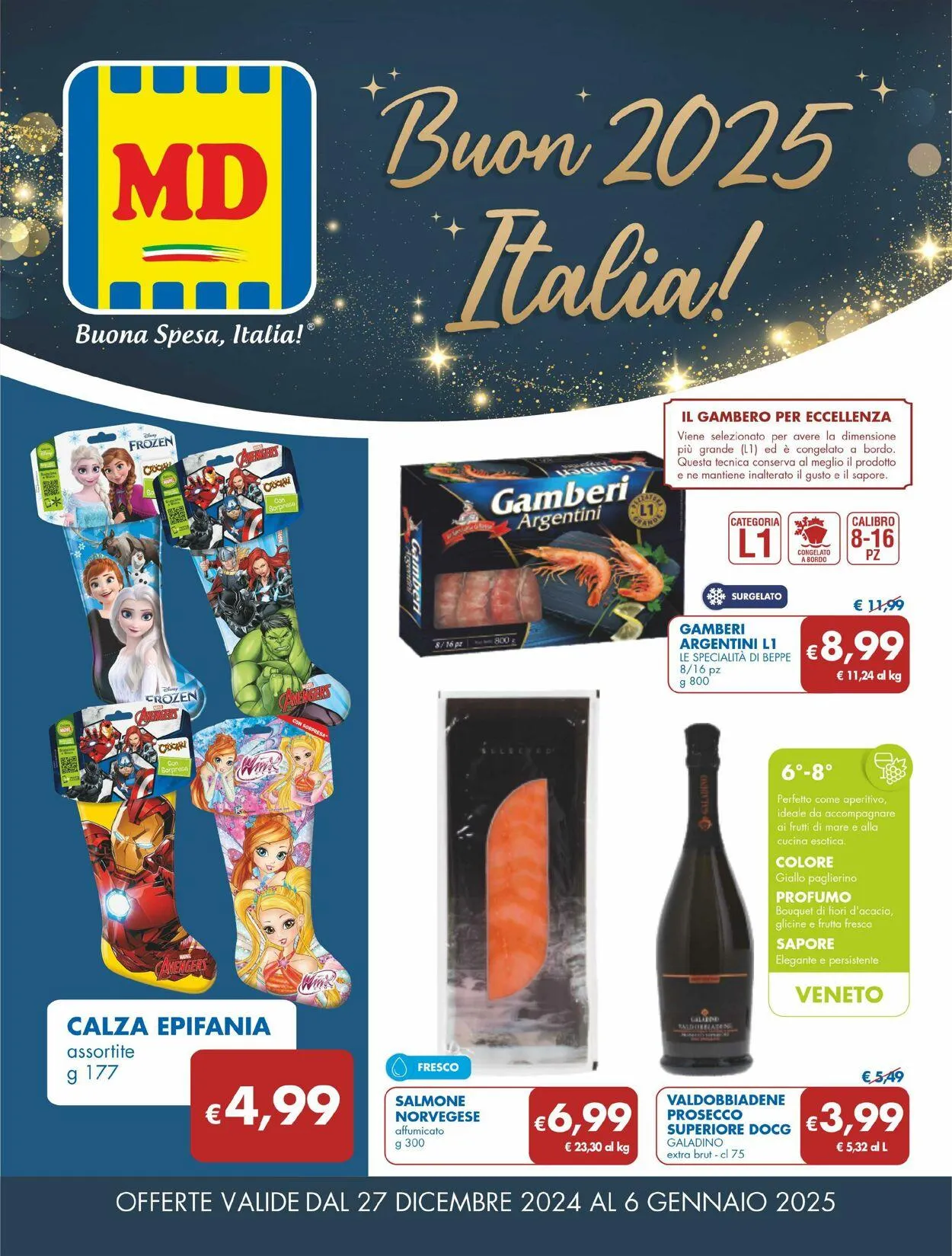 MD Discount Volantino attuale da 24 gennaio a 6 gennaio di 2026 - Pagina del volantino 1