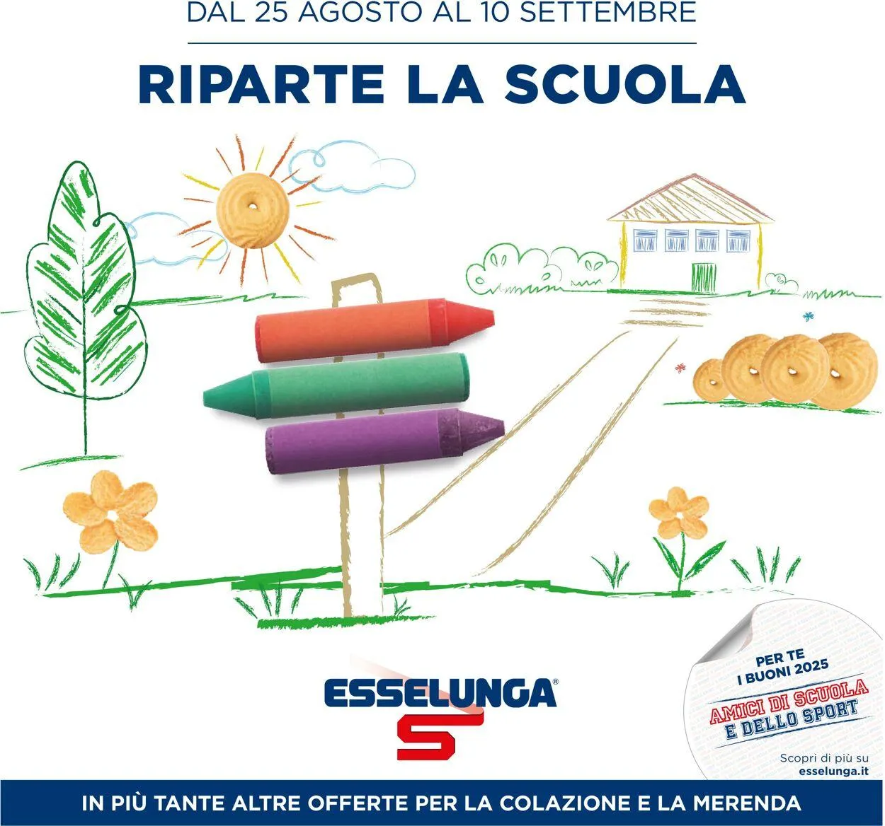 Esselunga Volantino attuale da 25 agosto a 10 settembre di 2025 - Pagina del volantino 1