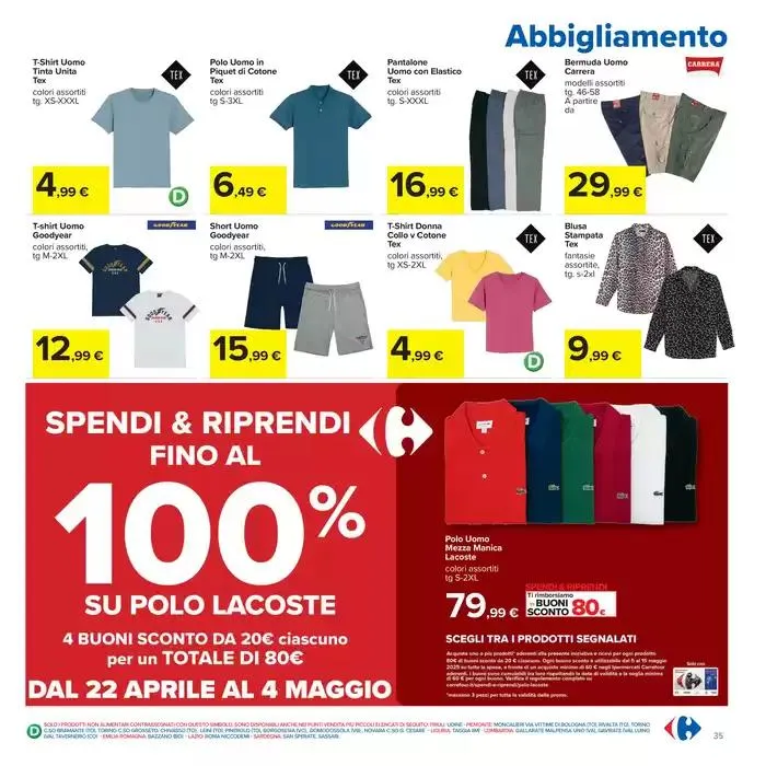 Sconti alla griglia da 22 aprile a 4 maggio di 2025 - Pagina del volantino 35