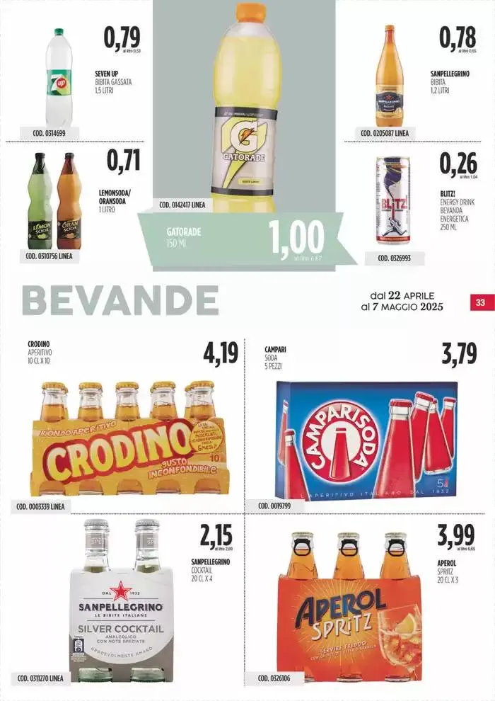 Offerte Carico Cash & Carry da 22 aprile a 7 maggio di 2025 - Pagina del volantino 33
