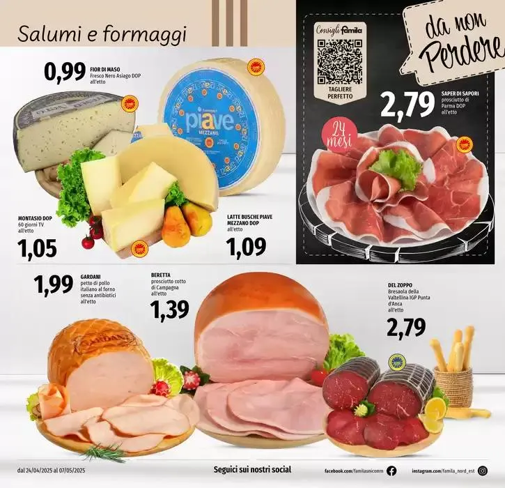 TAGLIATI PER IL RISPARMIO da 24 aprile a 7 maggio di 2025 - Pagina del volantino 6