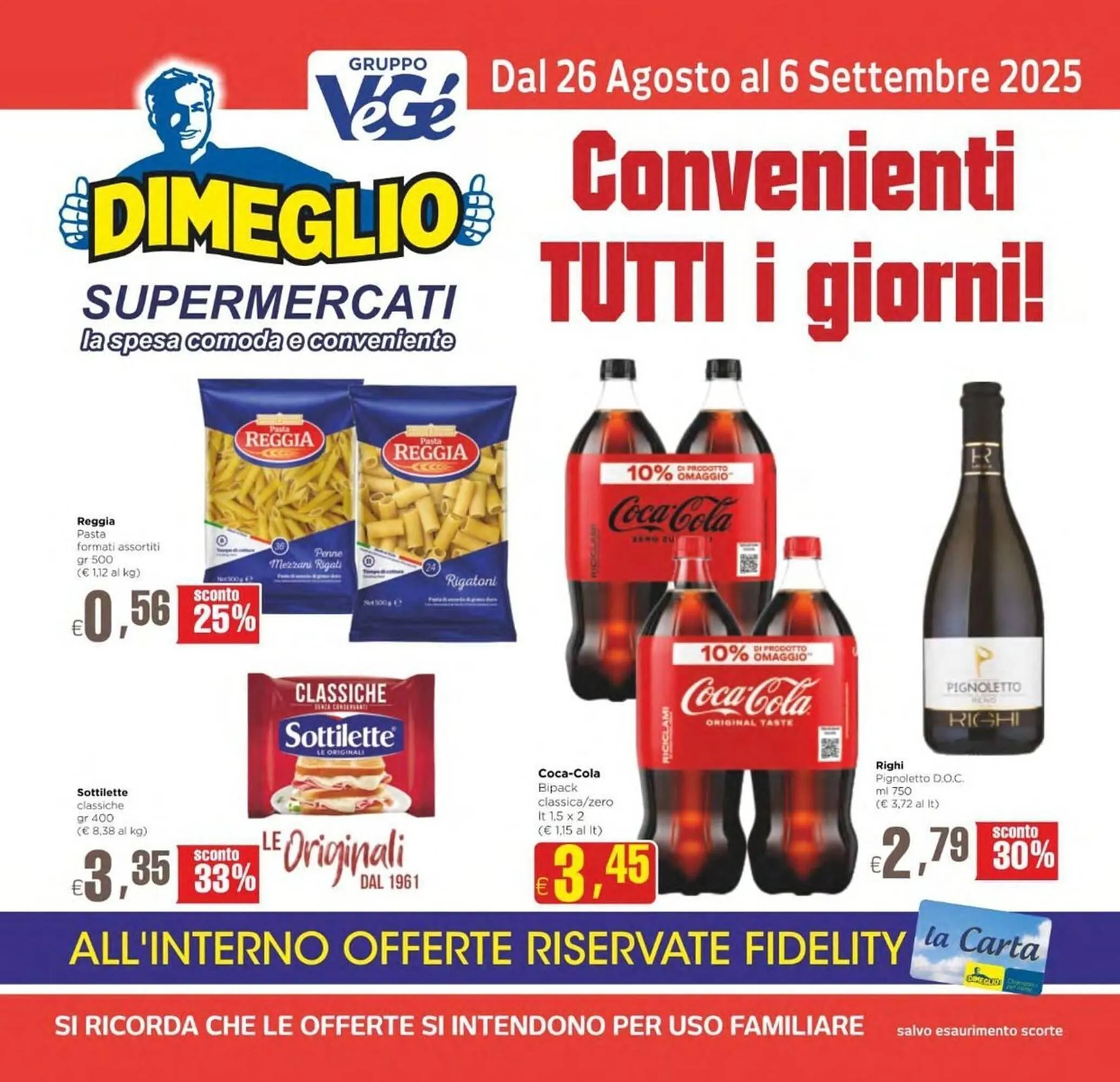 Volantino DiMeglio da 26 agosto a 6 settembre di 2025 - Pagina del volantino 1