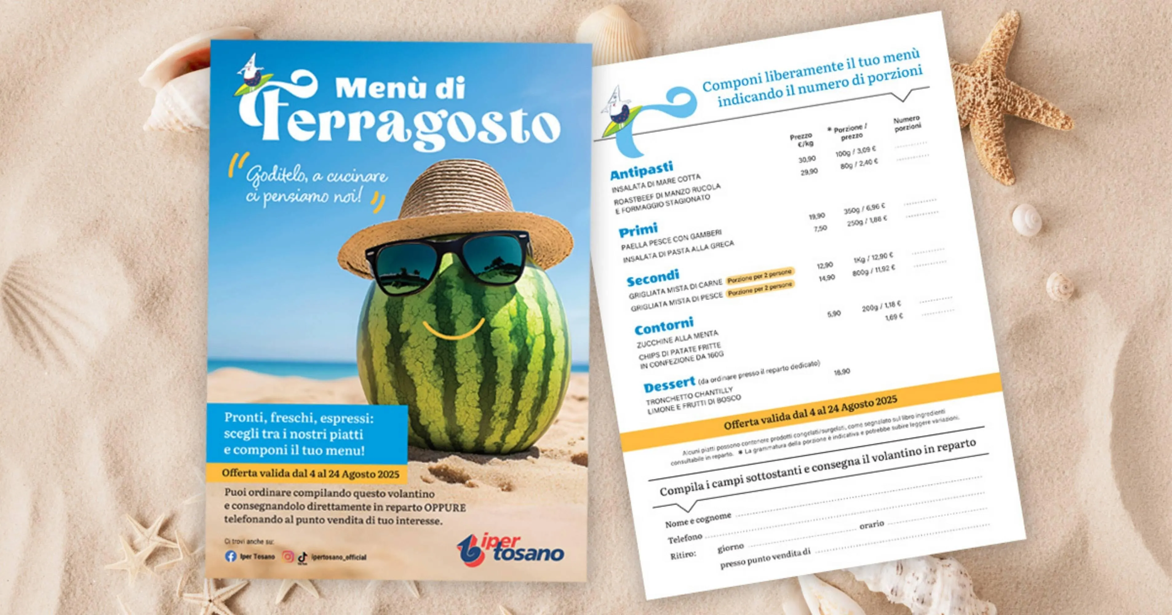 Volantino Iper Tosano da 13 agosto a 24 agosto di 2025 - Pagina del volantino 1