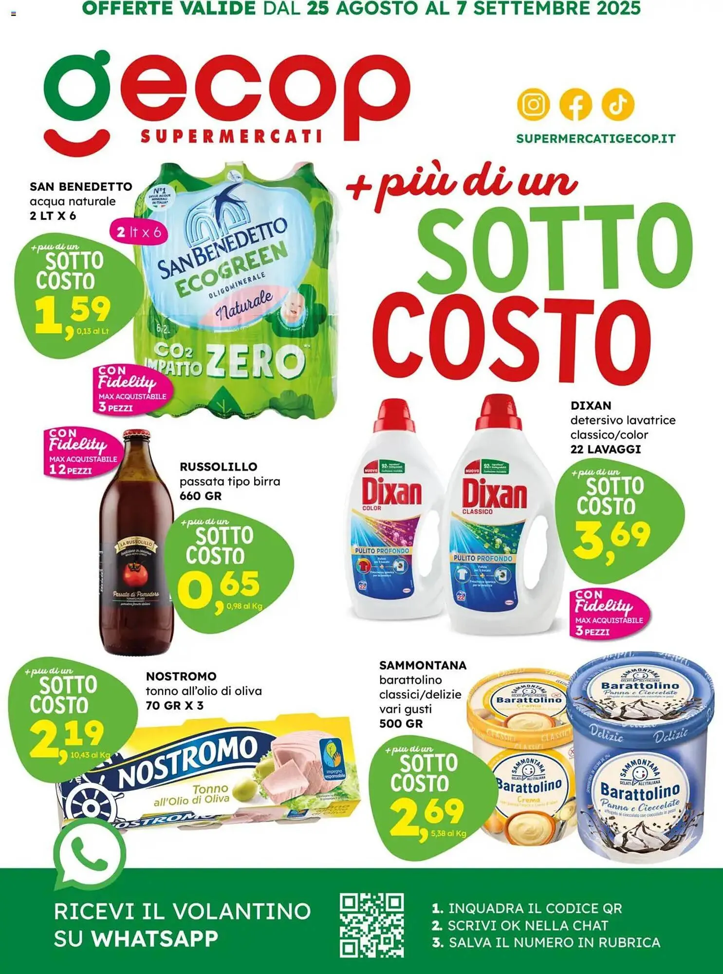 Volantino Gecop da 25 agosto a 7 settembre di 2025 - Pagina del volantino 1