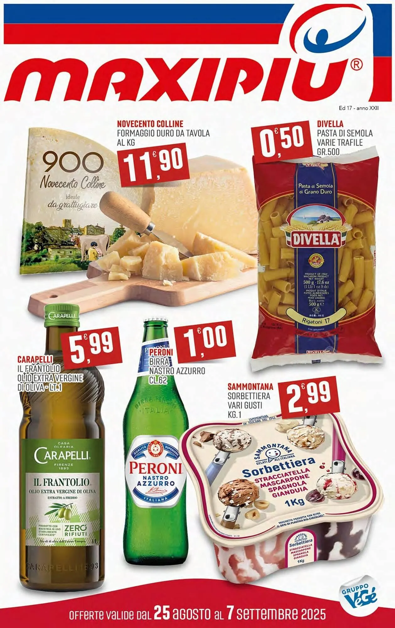 Volantino Maxipiù da 25 agosto a 7 settembre di 2025 - Pagina del volantino 1