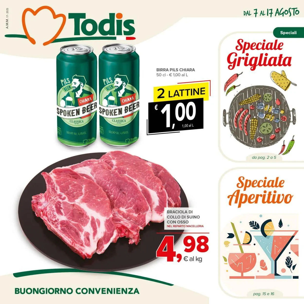 Todis Volantino attuale da 15 ottobre a 29 ottobre di 2025 - Pagina del volantino 1
