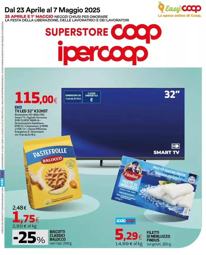 Dal 23 aprile al 7 maggio 2025 da 23 aprile a 7 maggio di 2025 - Pagina del volantino 1