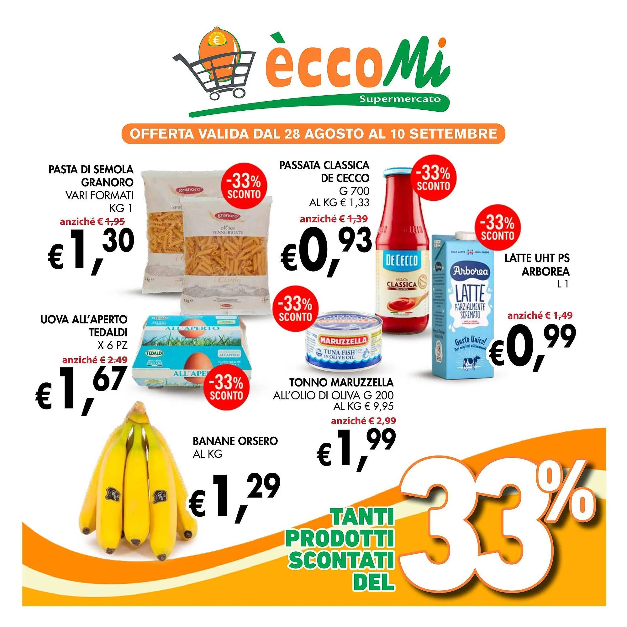 Volantino èccoMI da 28 agosto a 10 settembre di 2025 - Pagina del volantino 1