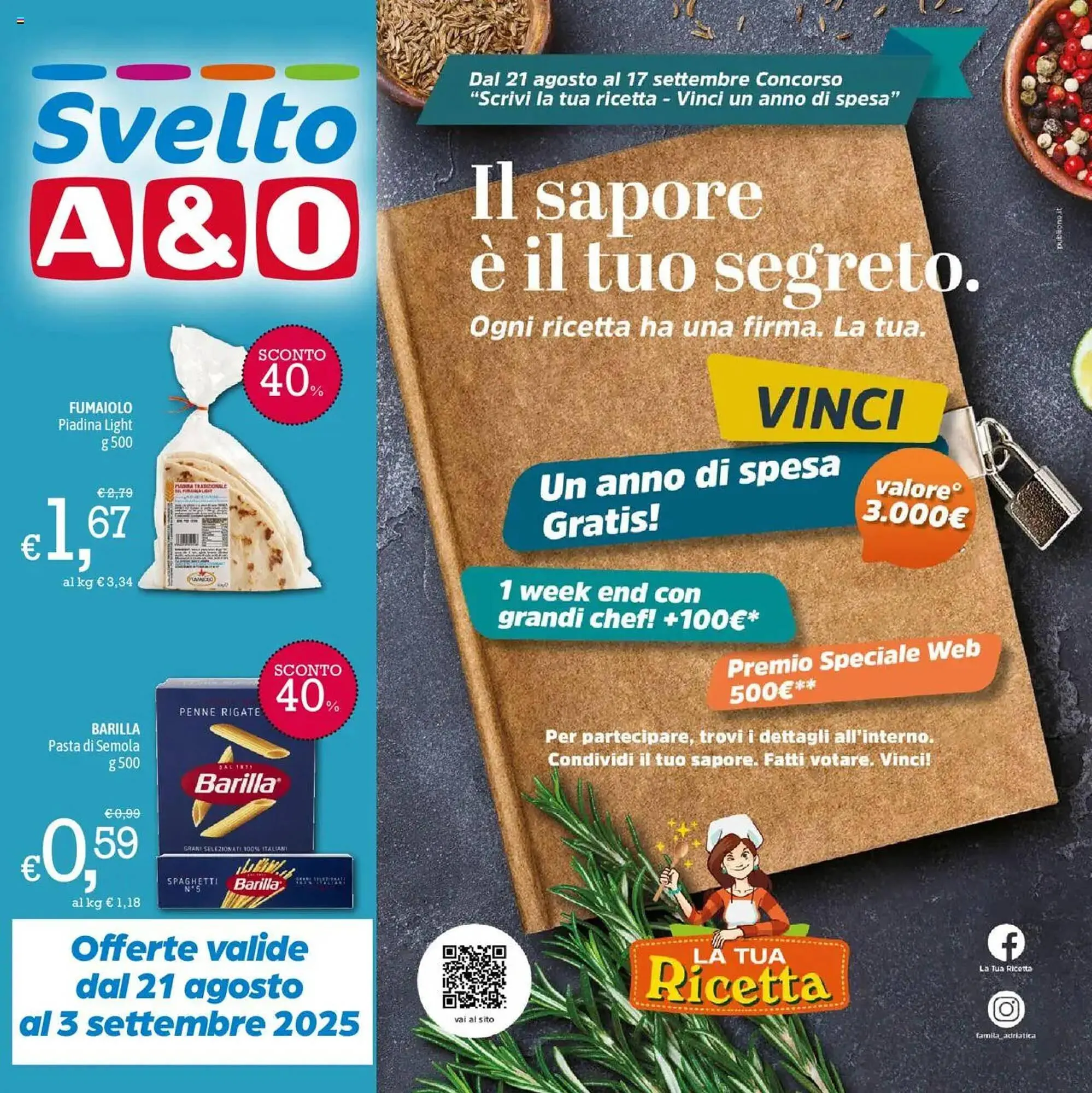 Volantino A&O da 21 agosto a 3 settembre di 2025 - Pagina del volantino 1