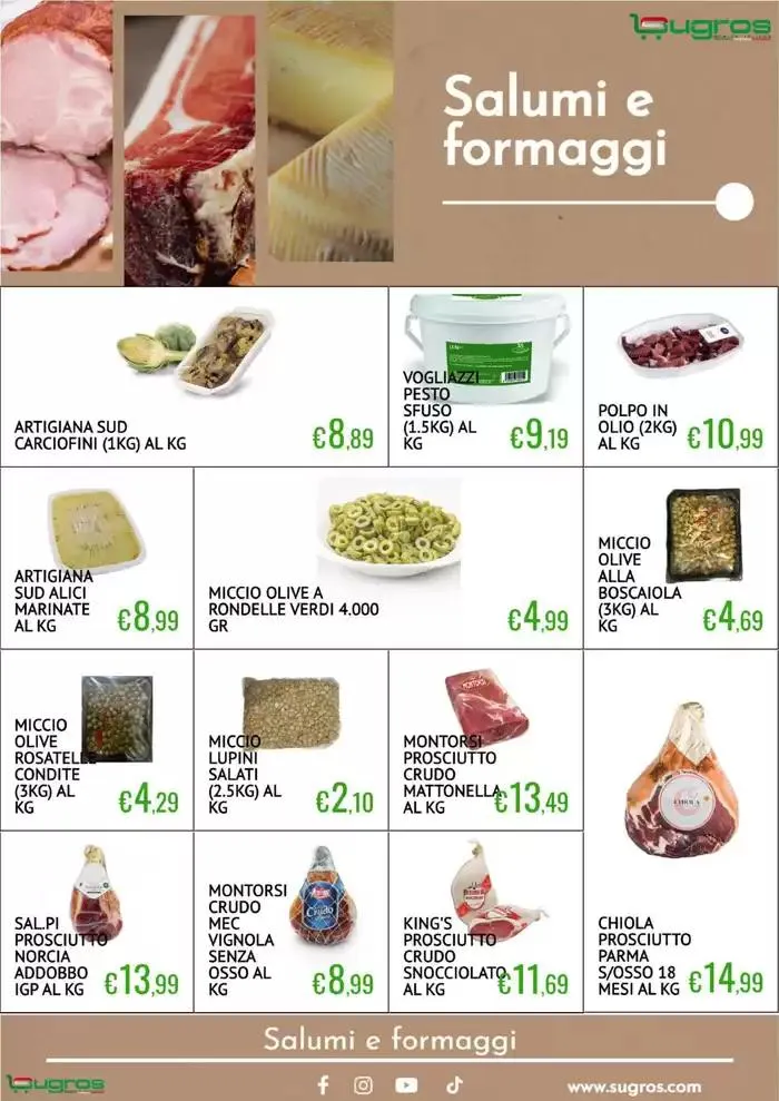 I sapori d'italia oltre i confini da 20 aprile a 10 maggio di 2025 - Pagina del volantino 2
