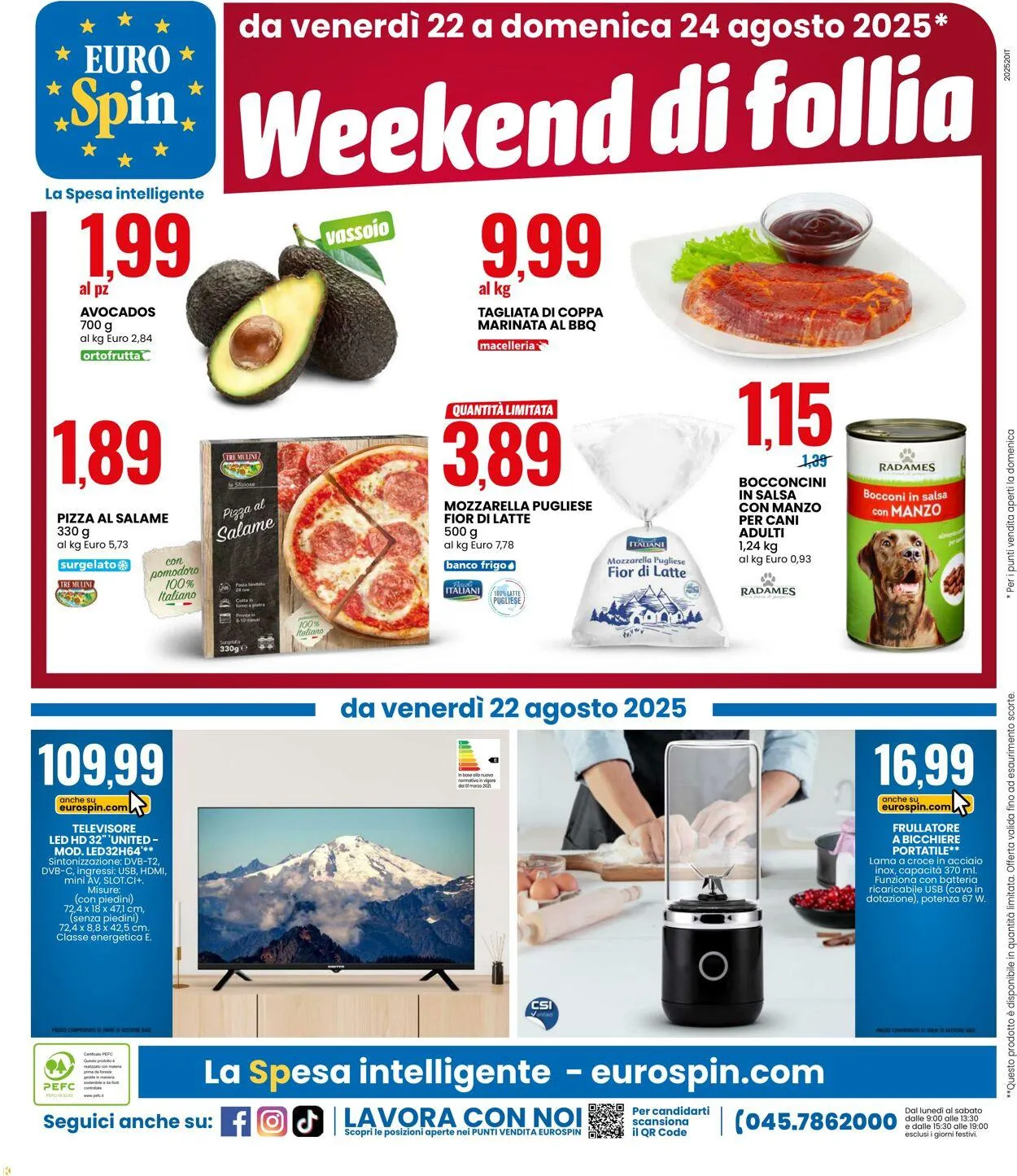 EURO Spin Volantino attuale da 11 agosto a 24 agosto di 2025 - Pagina del volantino 18