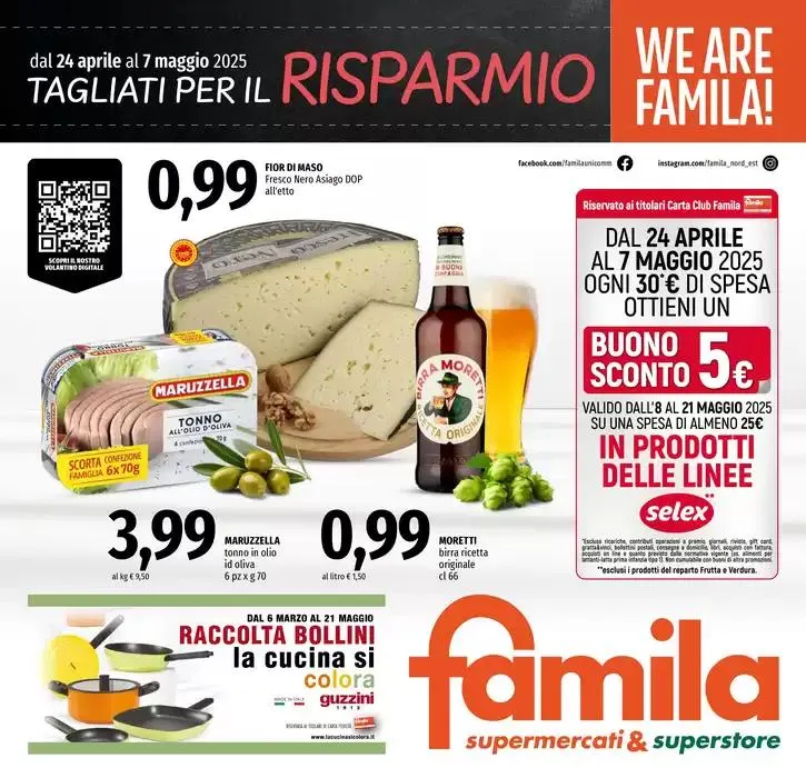 TAGLIATI PER IL RISPARMIO da 24 aprile a 7 maggio di 2025 - Pagina del volantino 1