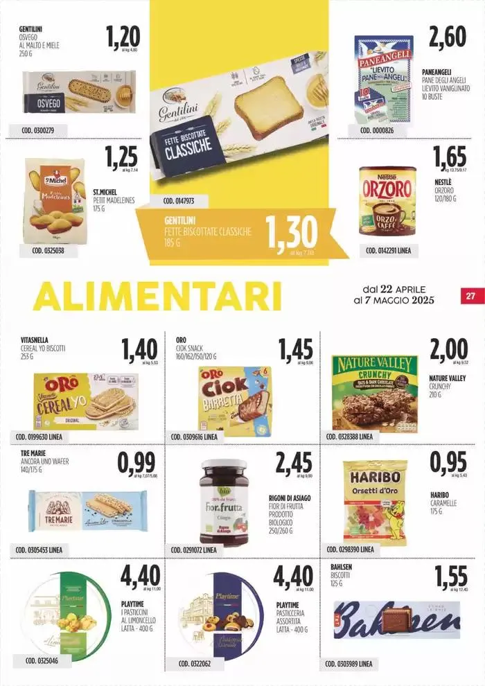 Offerte Carico Cash & Carry da 22 aprile a 7 maggio di 2025 - Pagina del volantino 27
