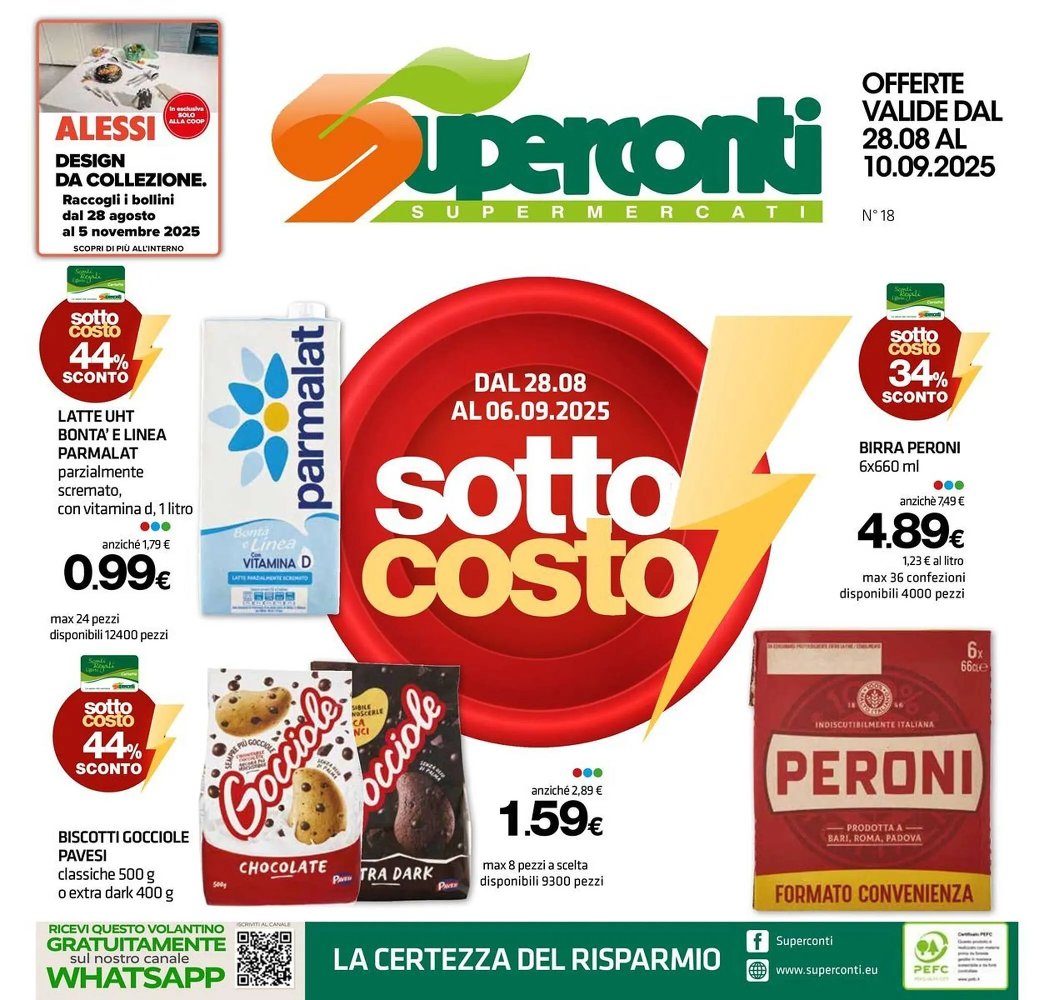 Volantino Superconti da 26 agosto a 10 settembre di 2025 - Pagina del volantino 1