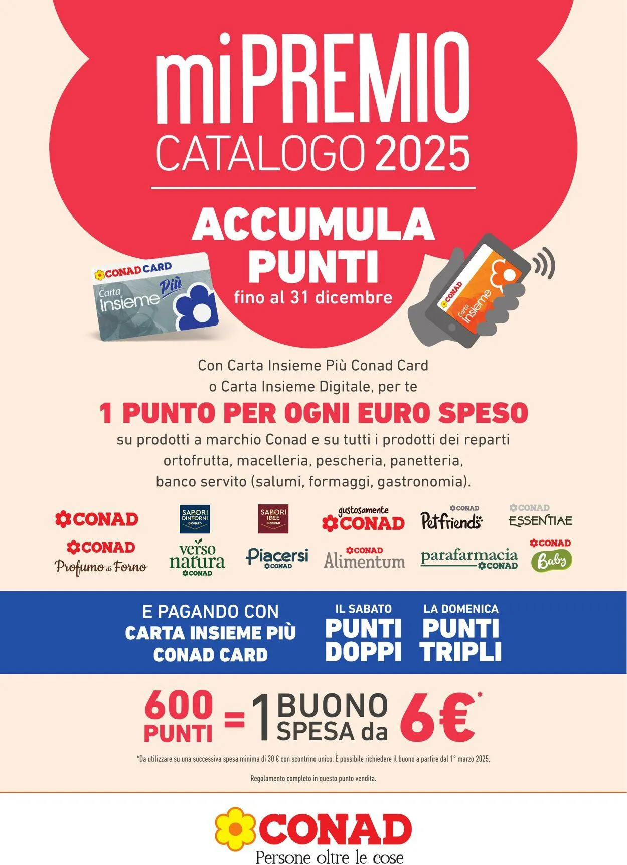 Conad - Spazio - Milano Volantino attuale da 1 gennaio a 31 dicembre di 2025 - Pagina del volantino 1