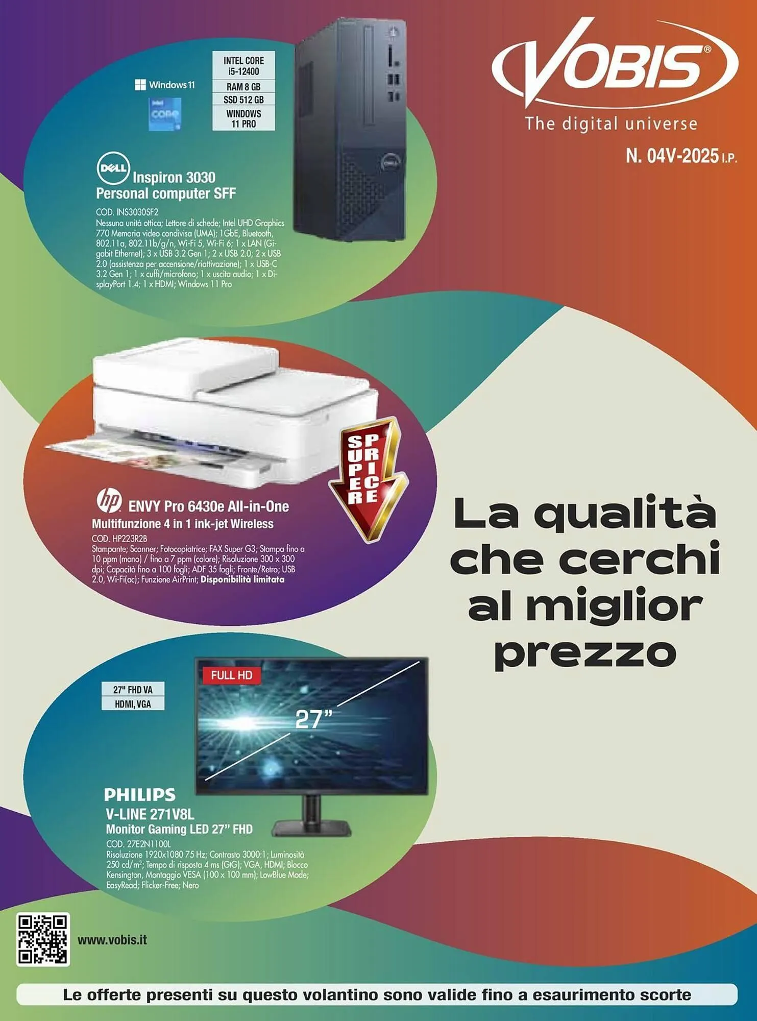 Volantino Vobis da 17 aprile a 17 agosto di 2025 - Pagina del volantino 1