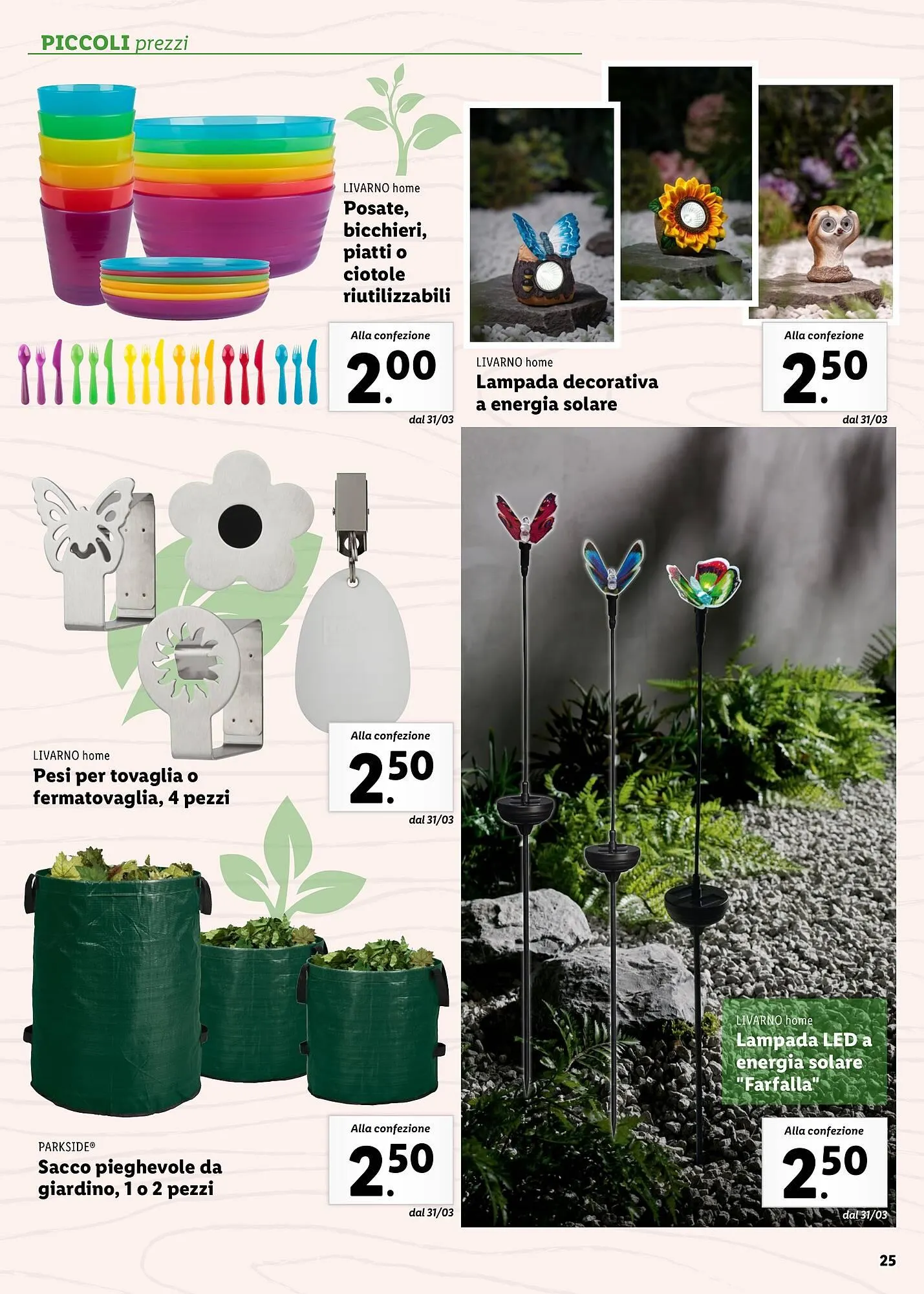 Volantino Lidl da 4 aprile a 30 aprile di 2025 - Pagina del volantino 25