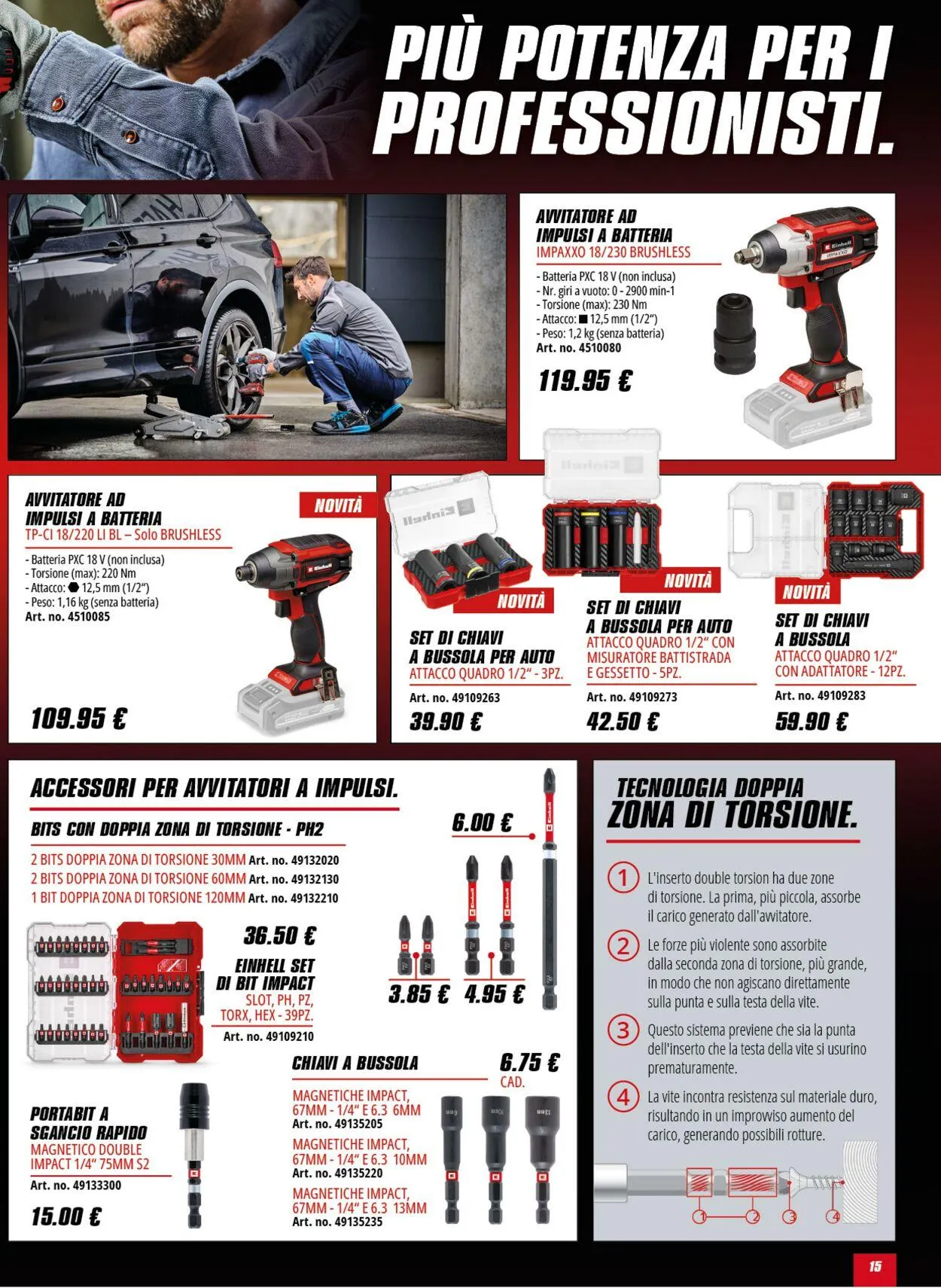 Einhell da 8 maggio a 8 giugno di 2025 - Pagina del volantino 15