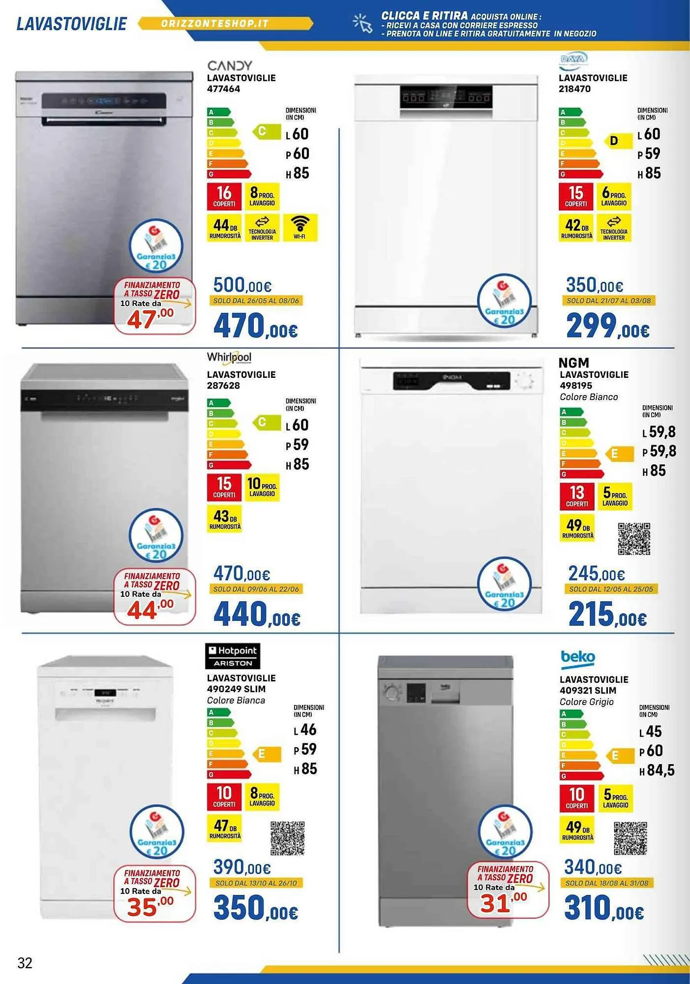 Volantino Orizzonte da 20 maggio a 31 ottobre di 2025 - Pagina del volantino 32