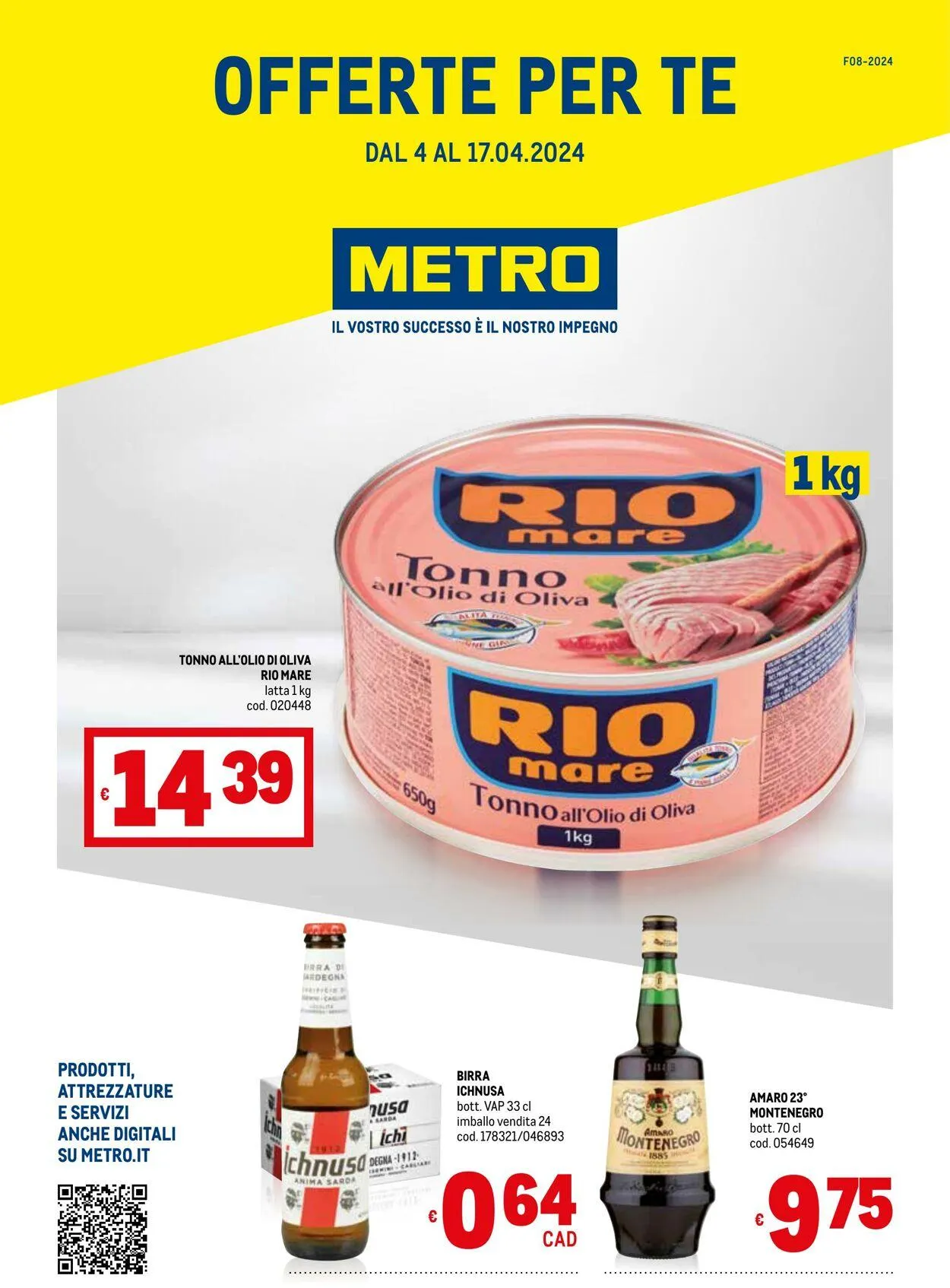 Metro Volantino attuale da 22 ottobre a 5 novembre di 2025 - Pagina del volantino 1