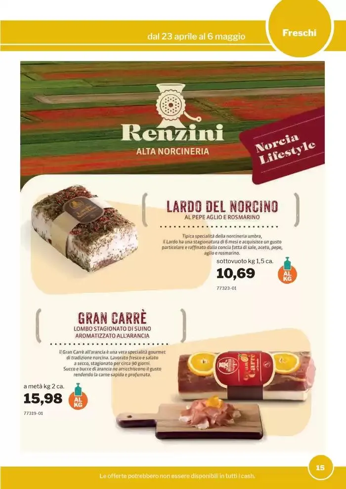 Volantino Food&Beverage da 23 aprile a 6 maggio di 2025 - Pagina del volantino 15