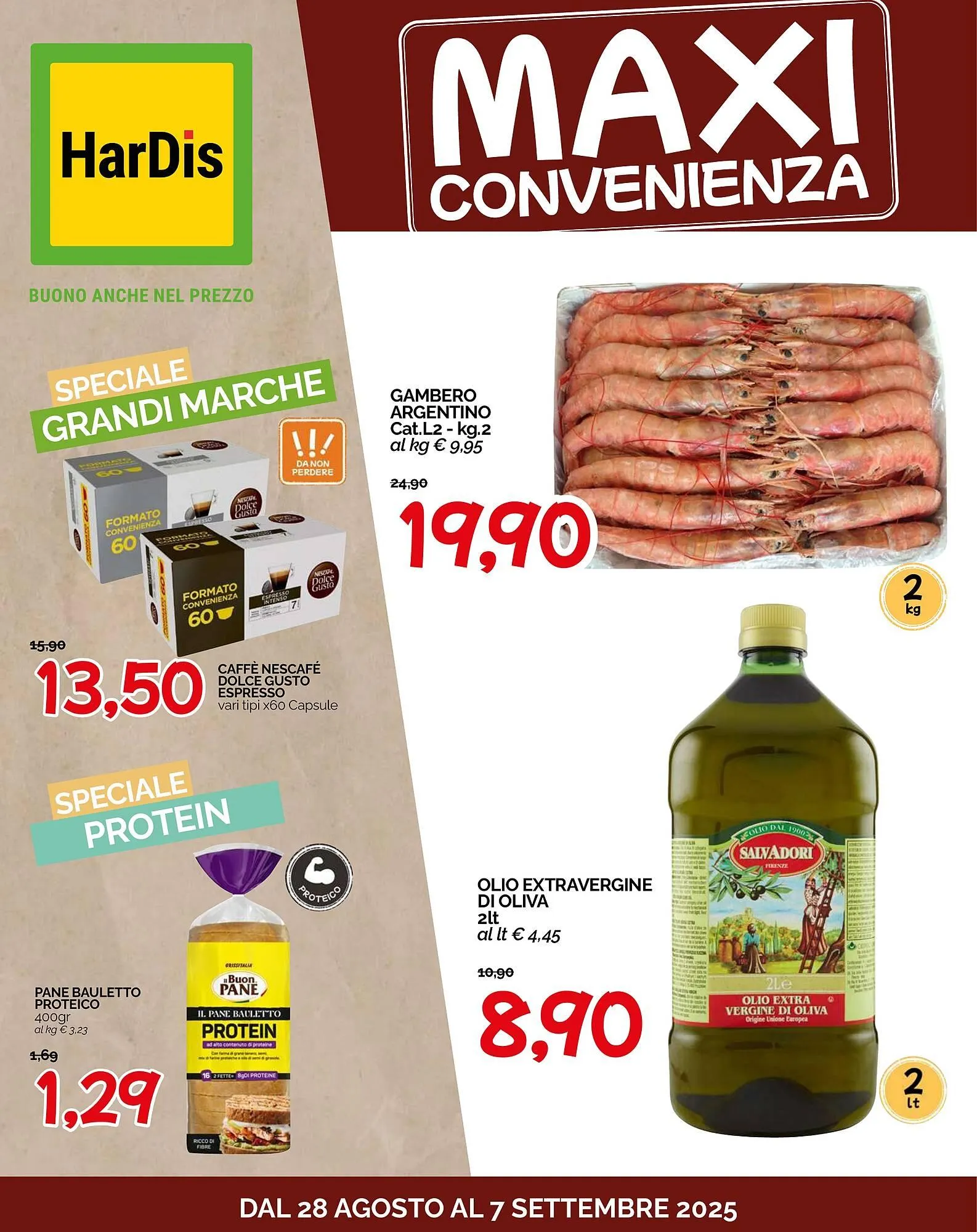 Volantino Hardis da 28 agosto a 7 settembre di 2025 - Pagina del volantino 1