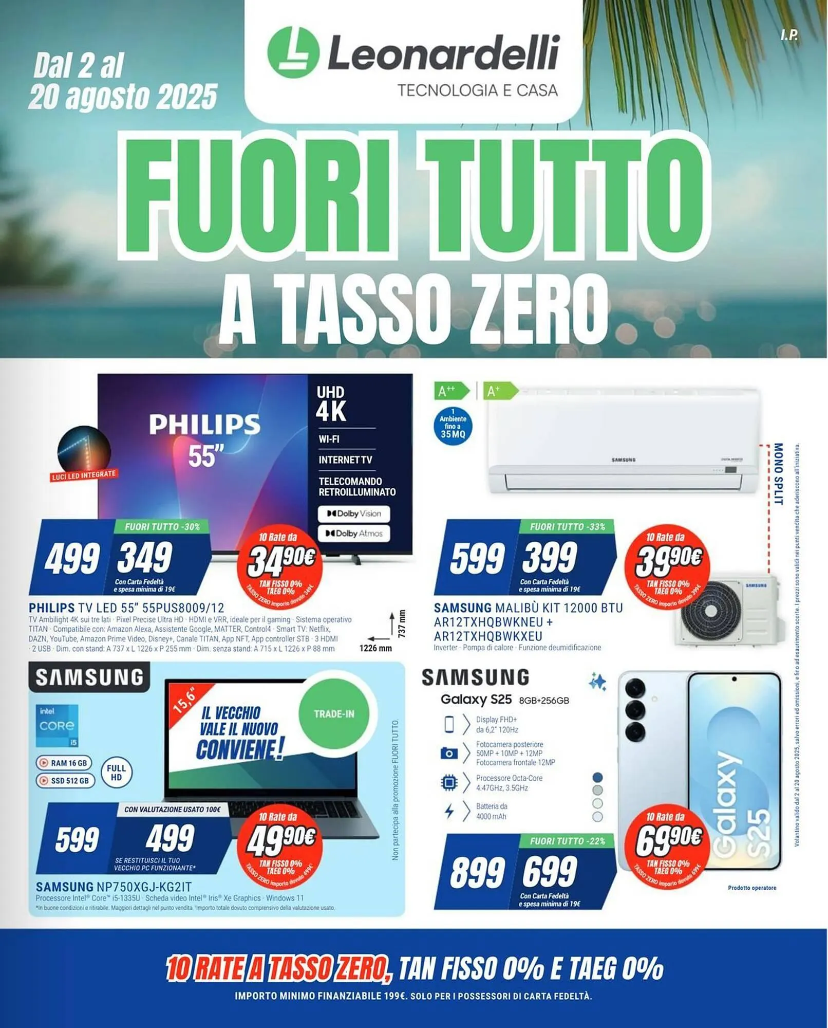 Volantino Leonardelli da 2 agosto a 20 agosto di 2025 - Pagina del volantino 1