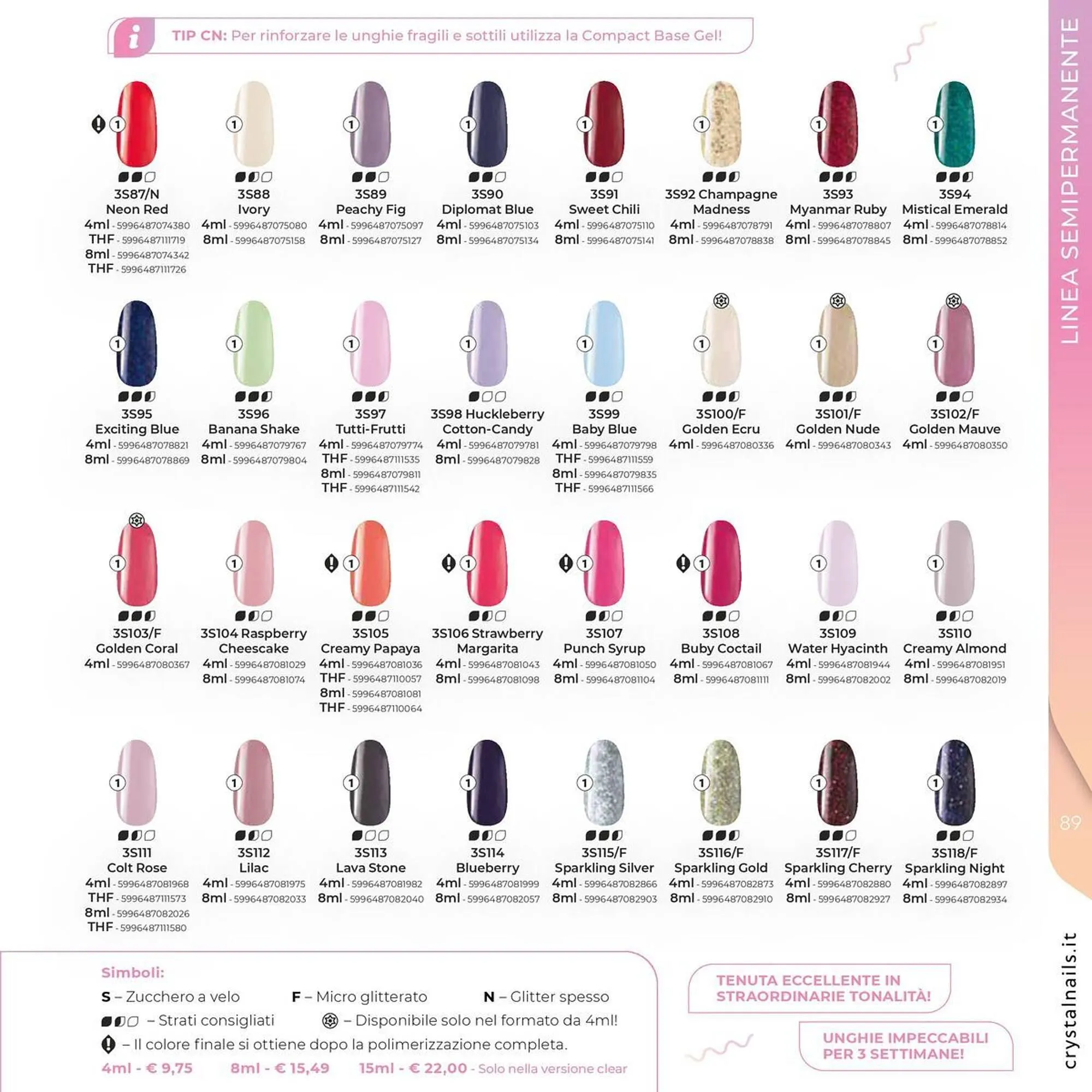 Volantino Crystal Nails da 1 luglio a 31 dicembre di 2025 - Pagina del volantino 89