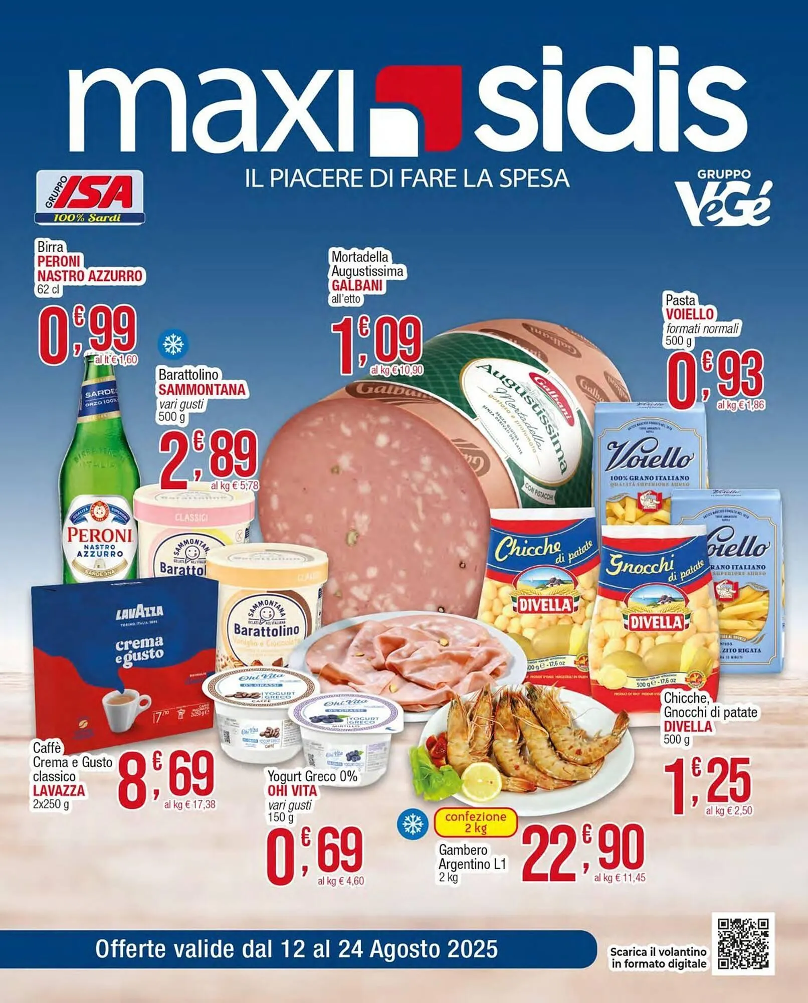 Volantino Maxi Sidis da 12 agosto a 24 agosto di 2025 - Pagina del volantino 1