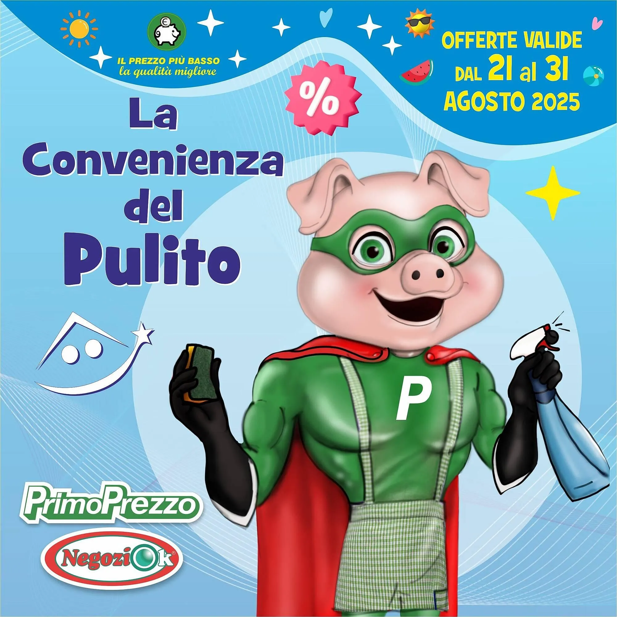 Volantino Primo Prezzo da 21 agosto a 31 agosto di 2025 - Pagina del volantino 1