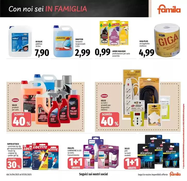 TAGLIATI PER IL RISPARMIO da 24 aprile a 7 maggio di 2025 - Pagina del volantino 29
