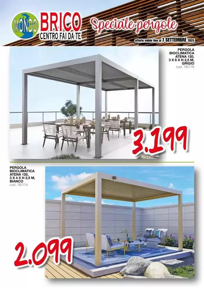 Speciale Pergole da 22 aprile a 7 settembre di 2025 - Pagina del volantino 1