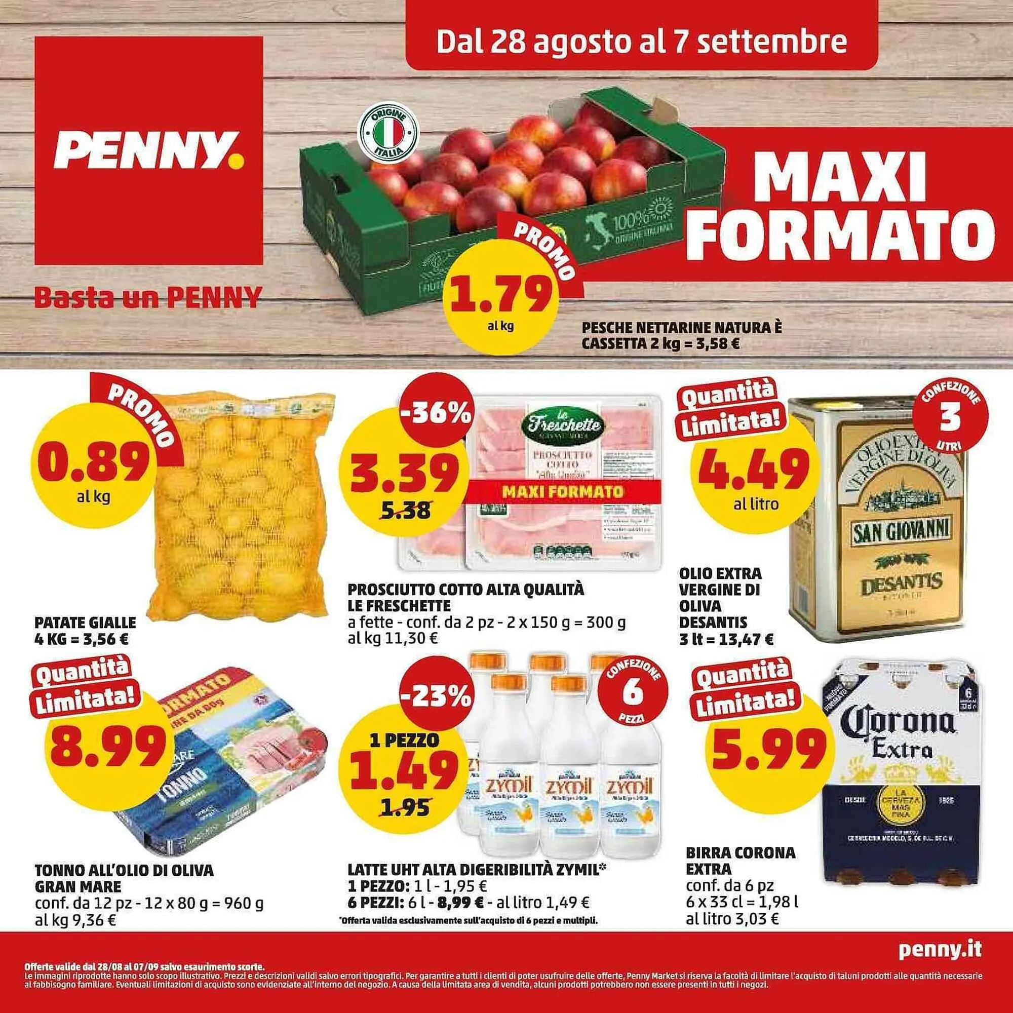 Volantino PENNY da 28 agosto a 7 settembre di 2025 - Pagina del volantino 1
