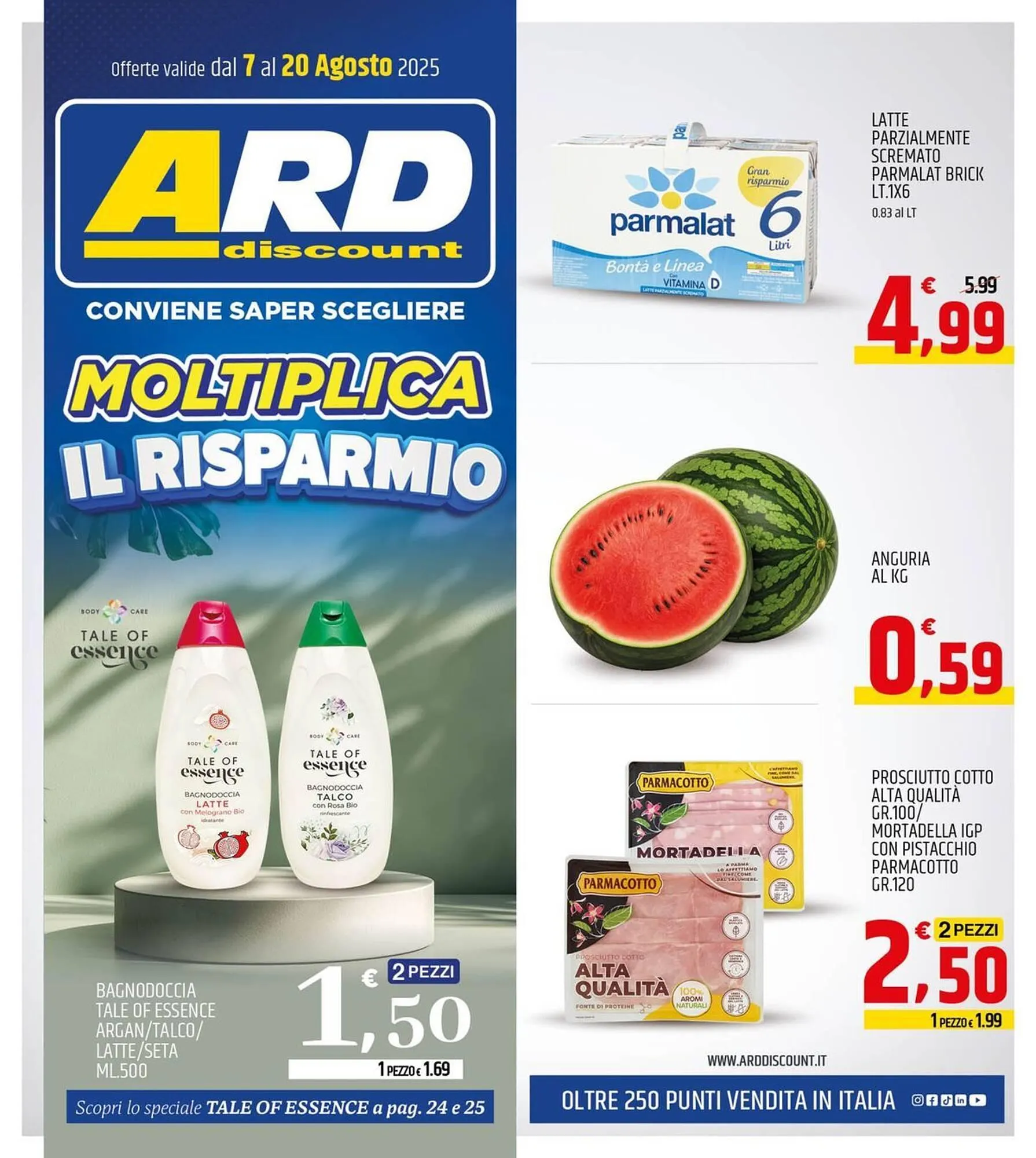 Volantino Ard Discount da 7 agosto a 20 agosto di 2025 - Pagina del volantino 1