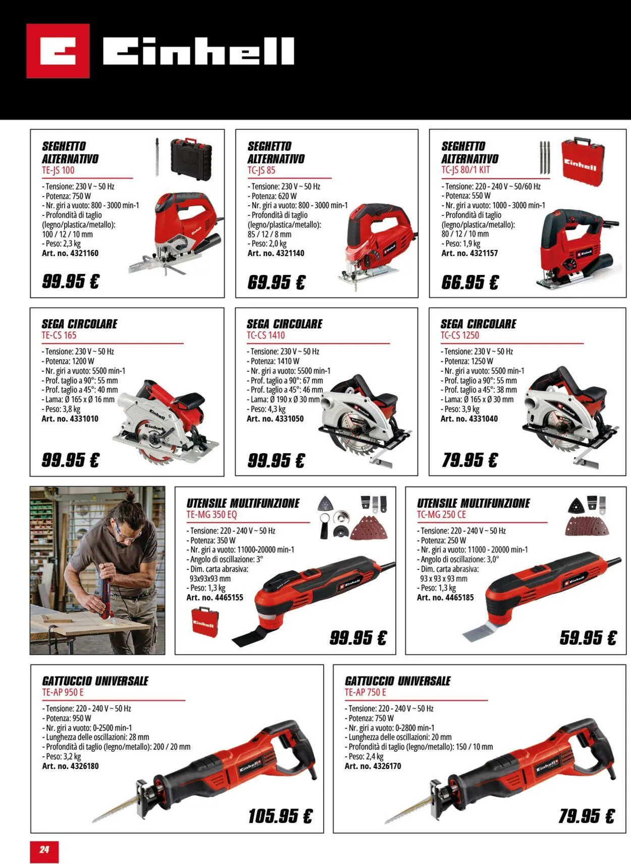 Einhell da 8 maggio a 8 giugno di 2025 - Pagina del volantino 24