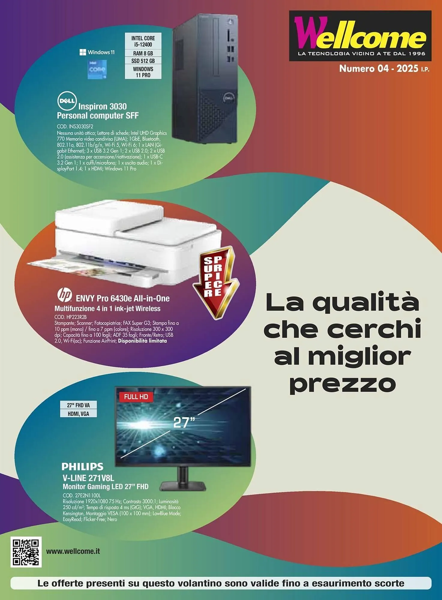 Volantino Wellcome da 17 aprile a 17 agosto di 2025 - Pagina del volantino 1